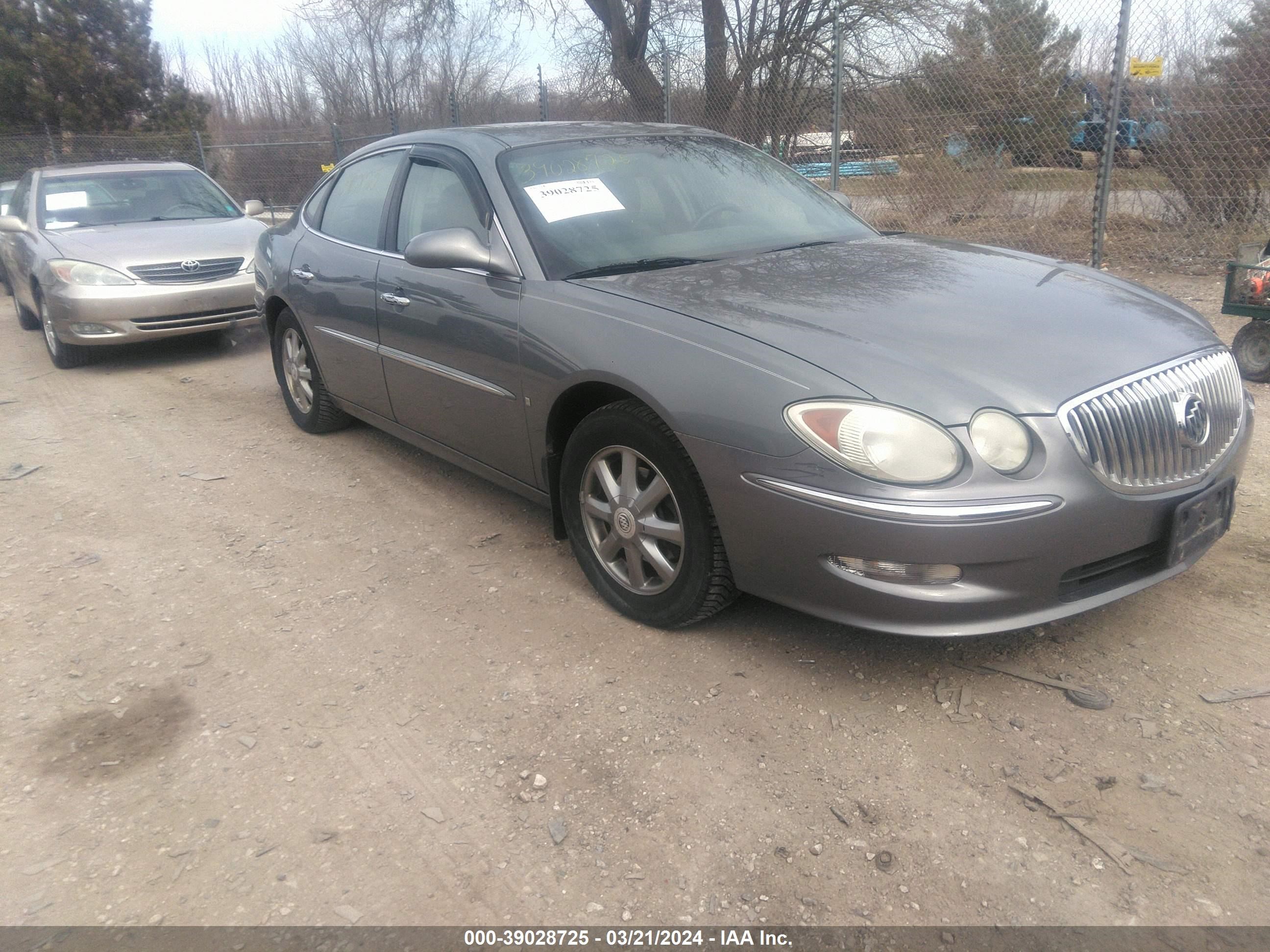 BUICK LACROSSE 2009 2g4wd582991247970