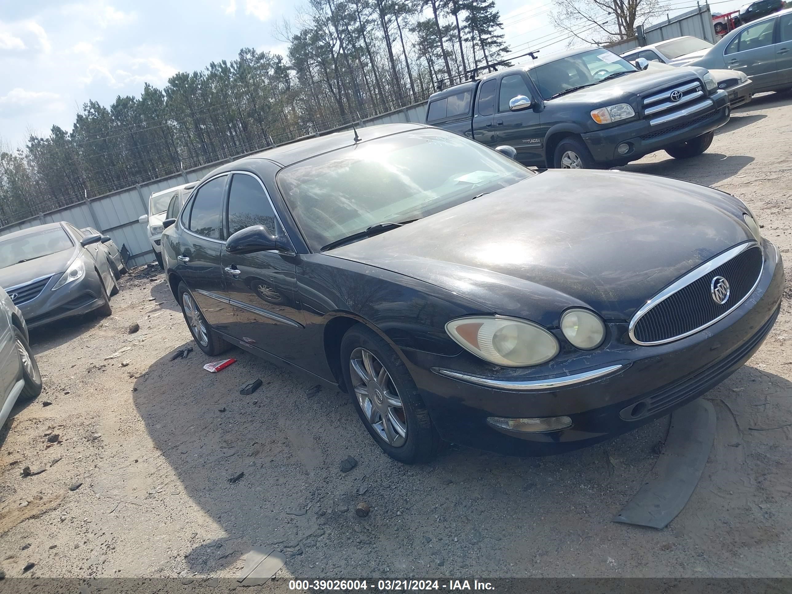 BUICK LACROSSE 2005 2g4we567x51302657