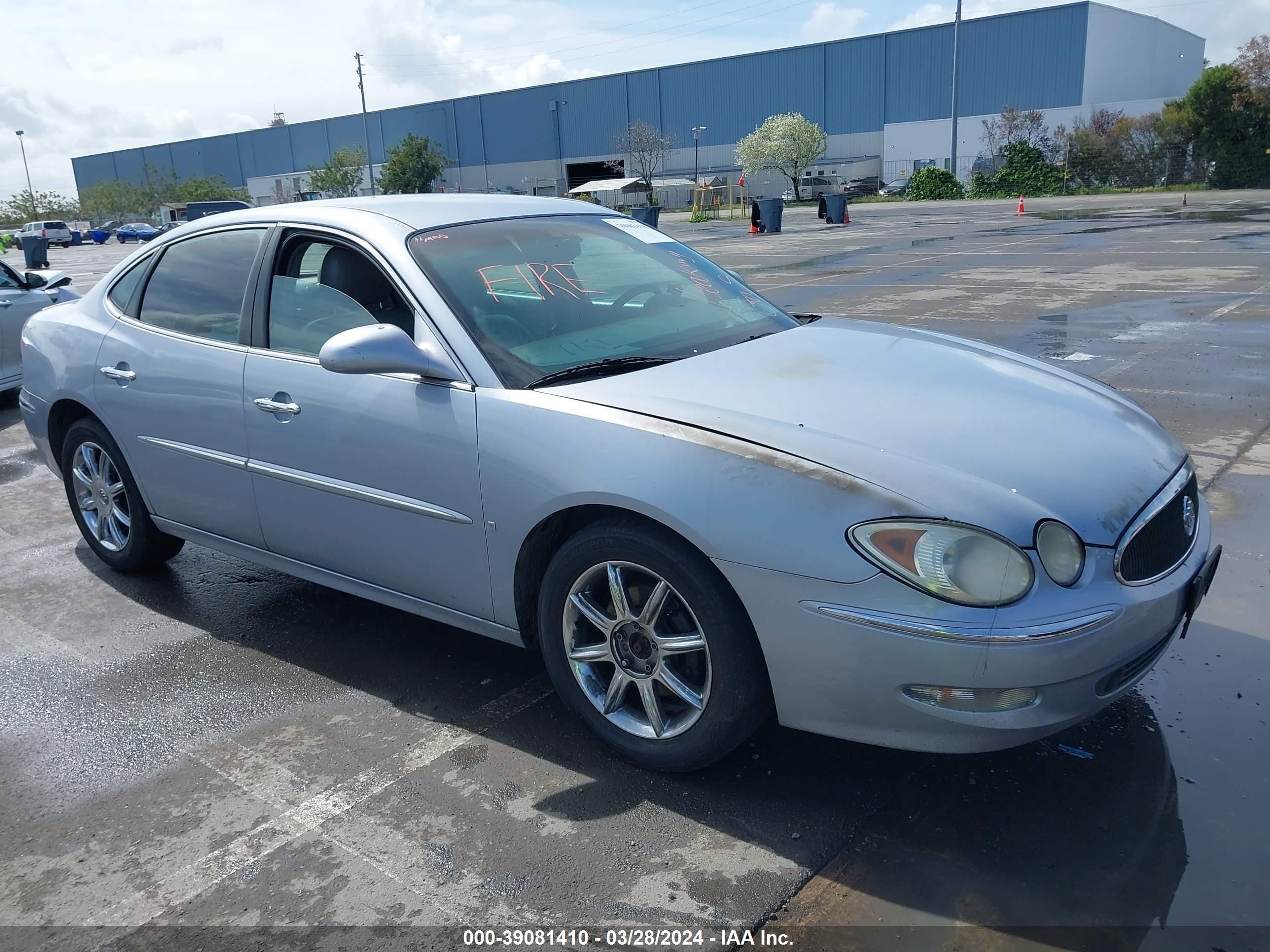 BUICK LACROSSE 2006 2g4we587161110509