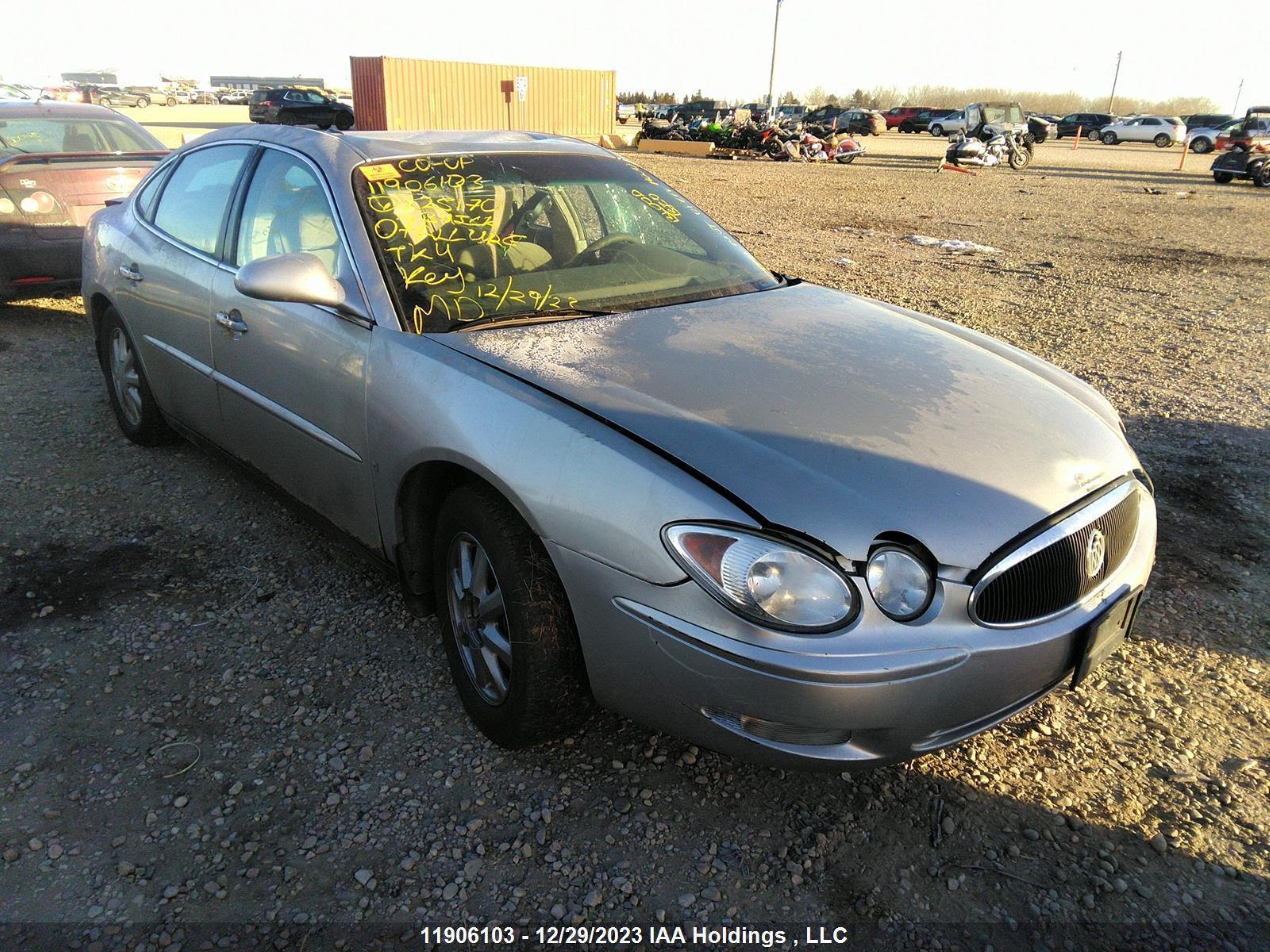 BUICK ALLURE 2007 2g4wf582071225170