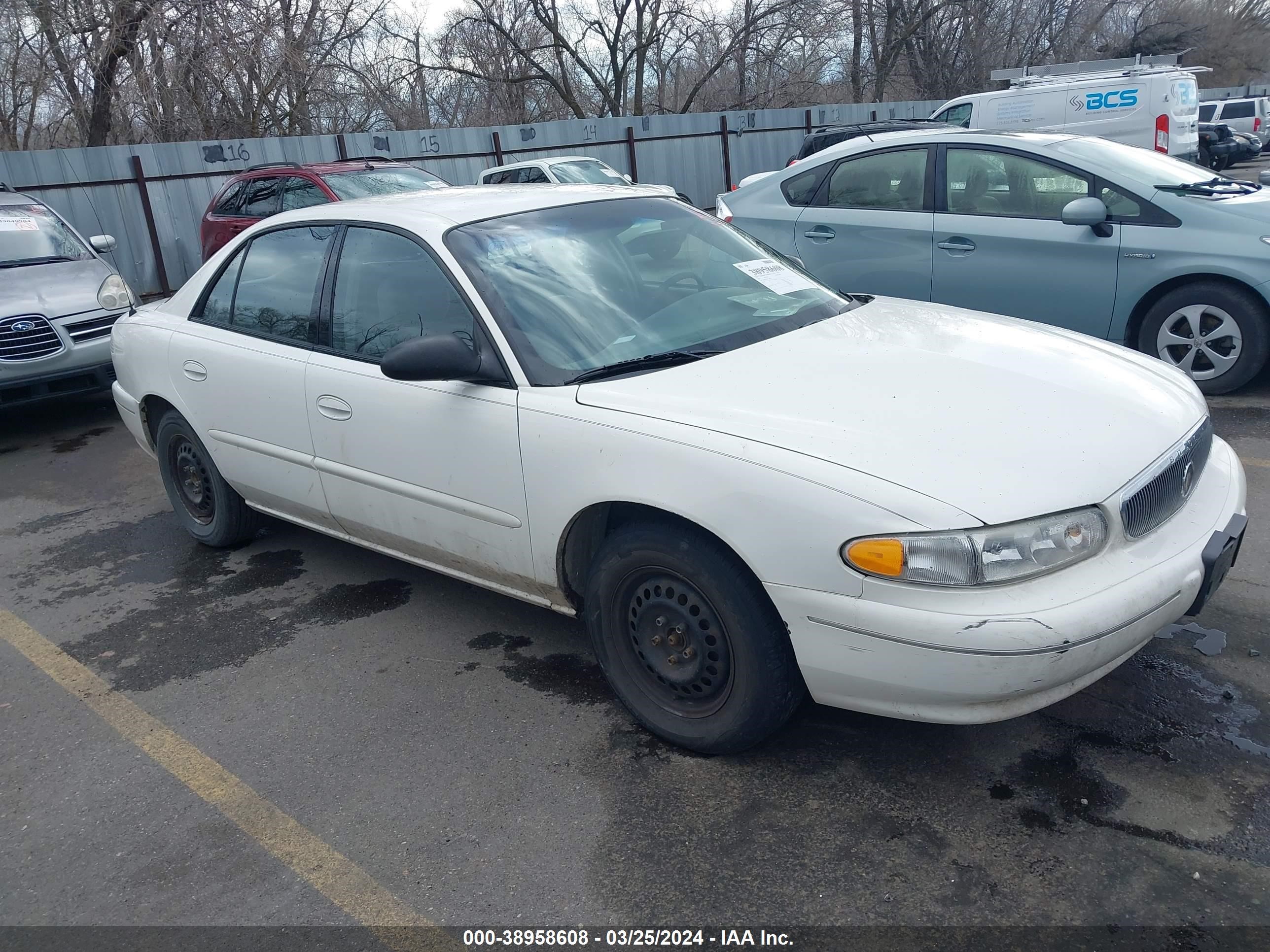 BUICK CENTURY 2003 2g4ws52j031114706