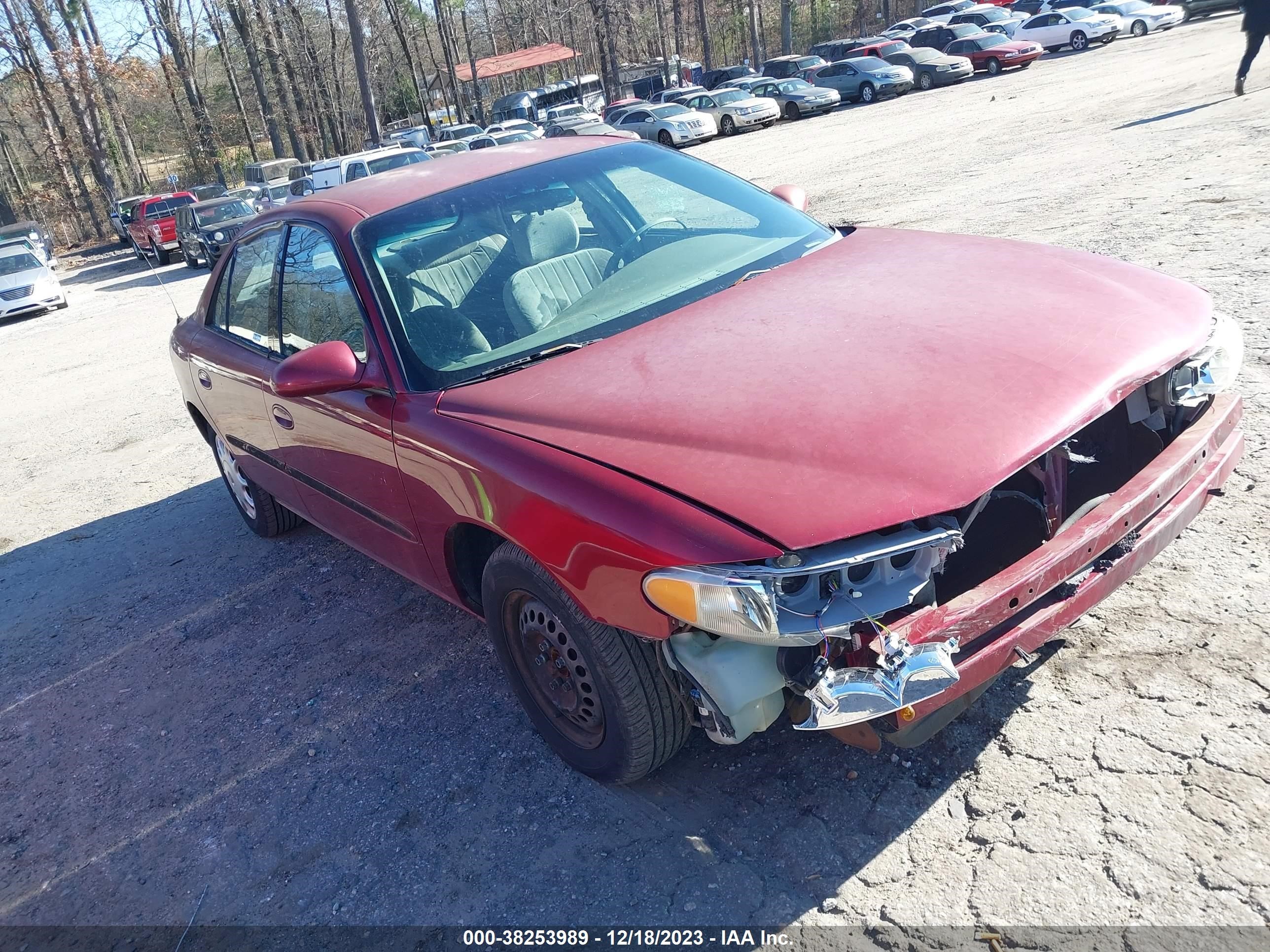 BUICK CENTURY 2003 2g4ws52j031172489