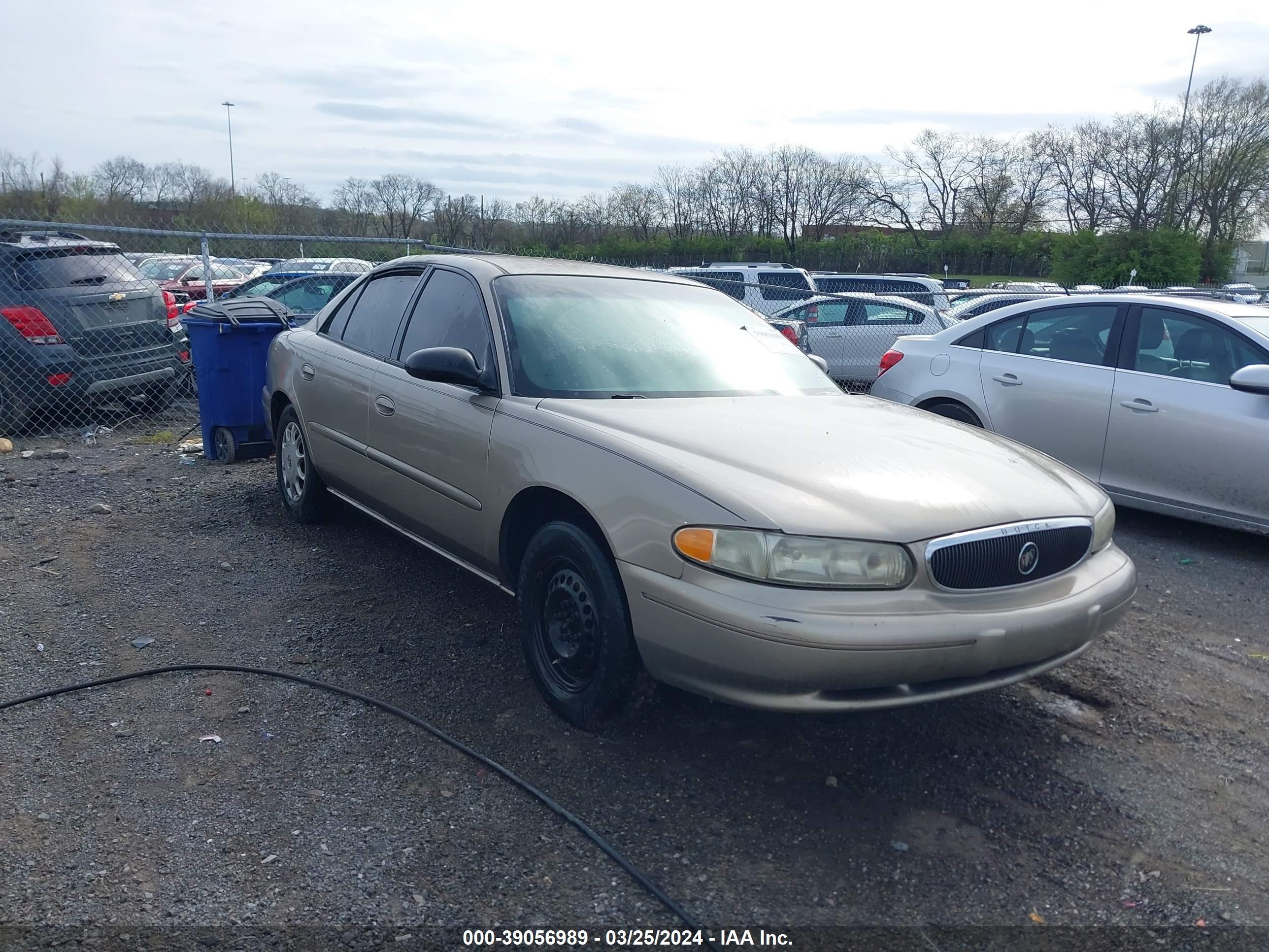 BUICK CENTURY 2003 2g4ws52j031206592