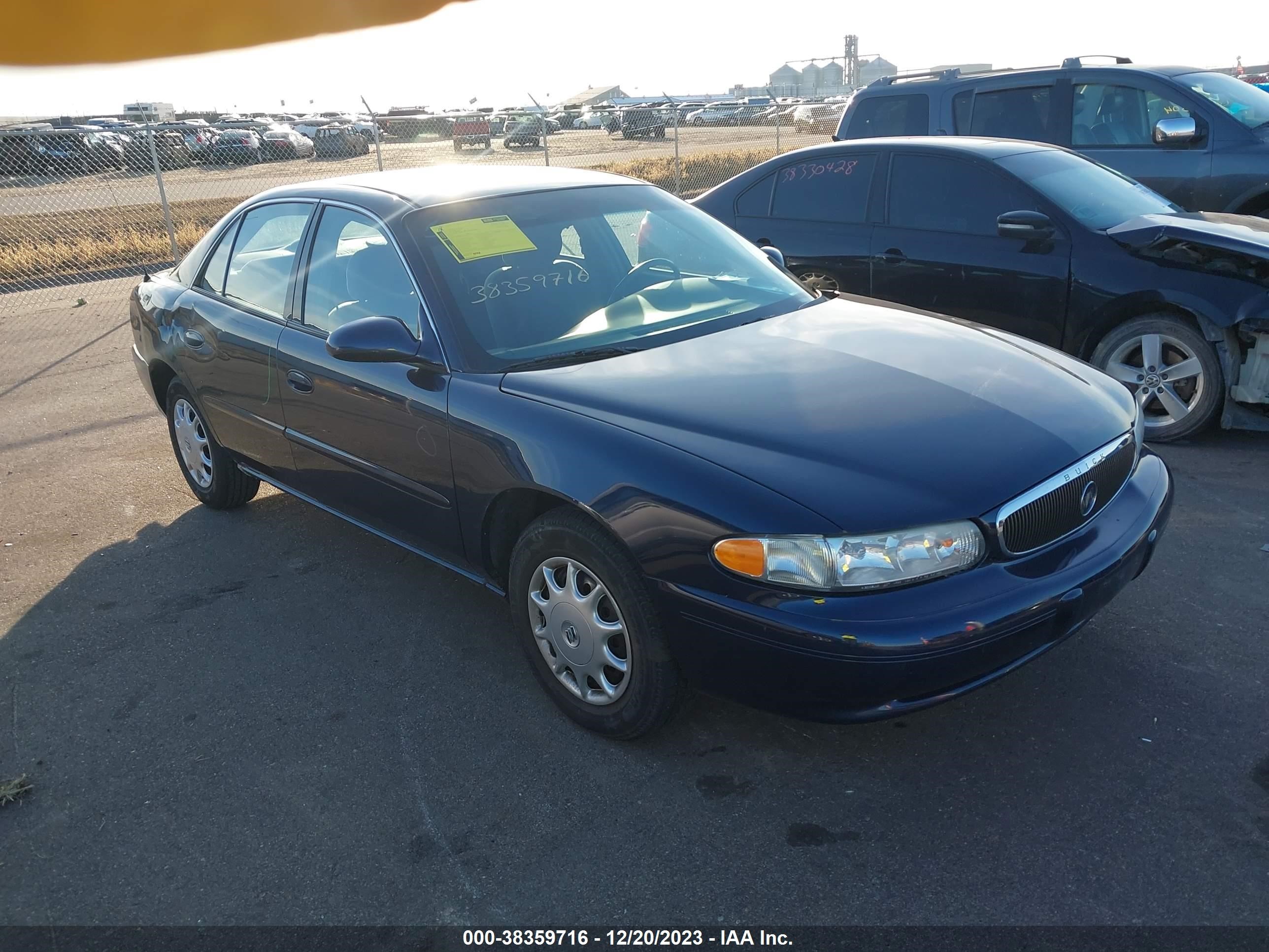 BUICK CENTURY 2003 2g4ws52j031295936