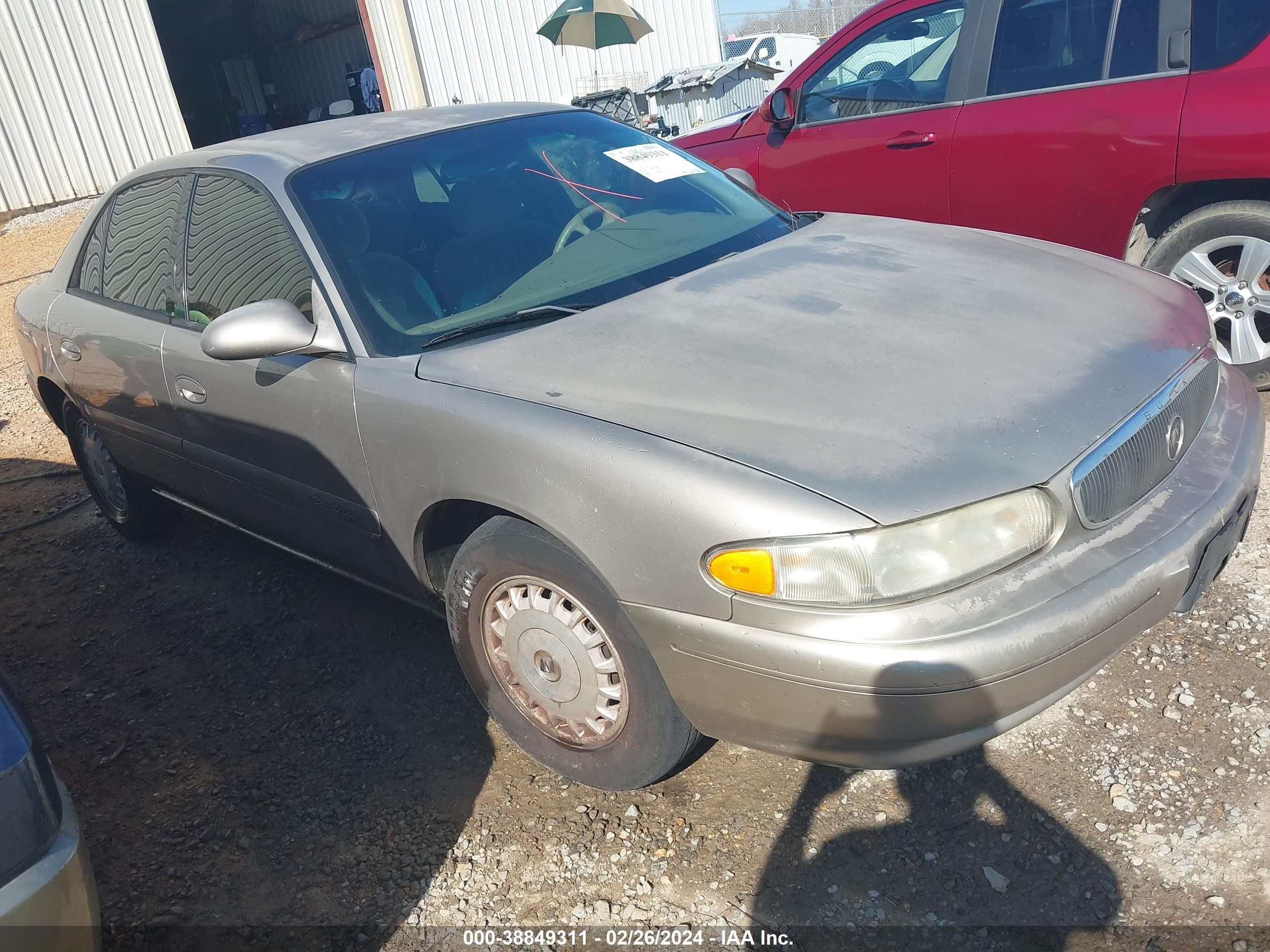 BUICK CENTURY 2001 2g4ws52j211332322