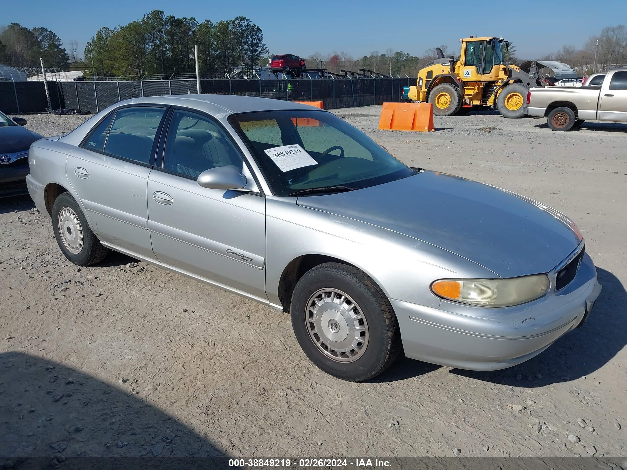 BUICK CENTURY 2002 2g4ws52j221129142