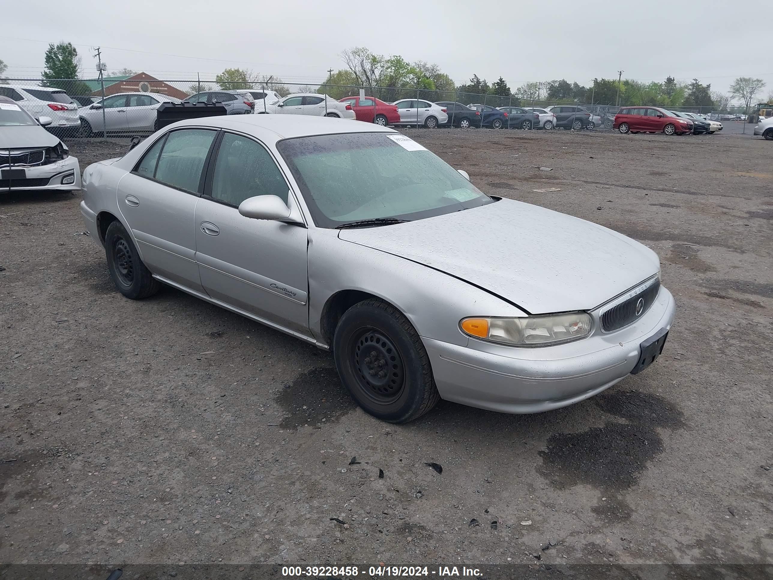 BUICK CENTURY 2002 2g4ws52j221196517