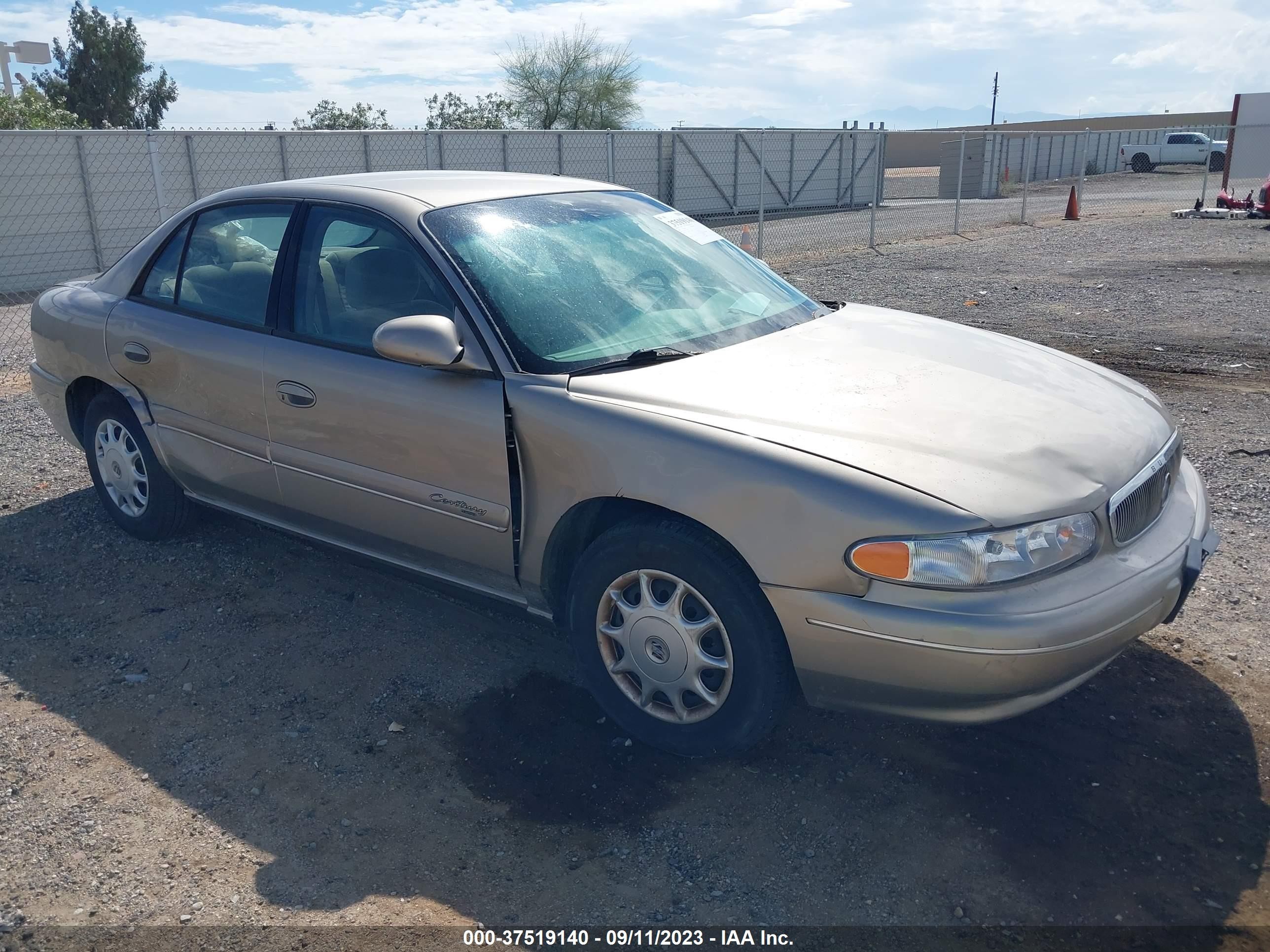 BUICK CENTURY 2002 2g4ws52j221265092