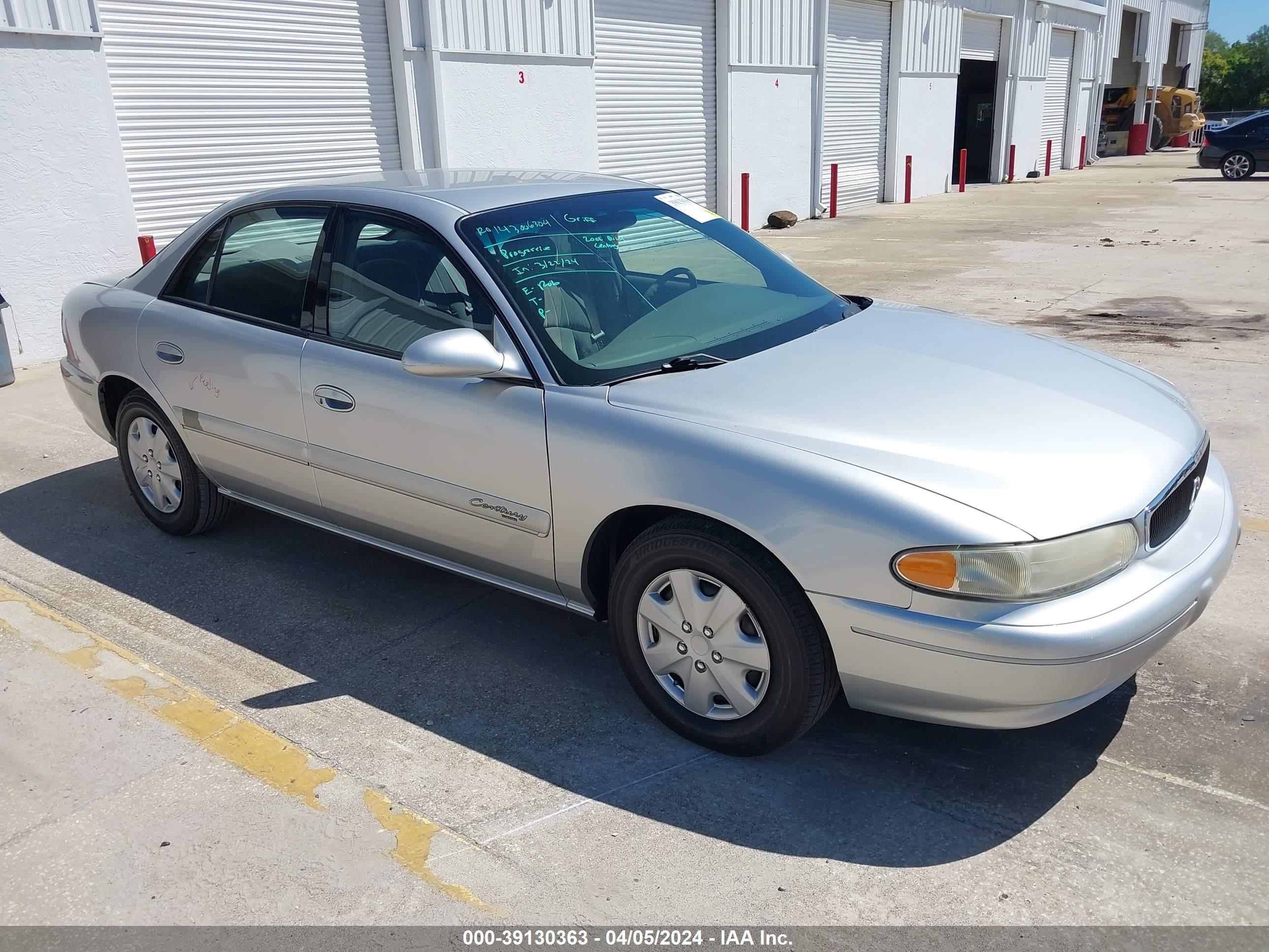 BUICK CENTURY 2002 2g4ws52j221301704