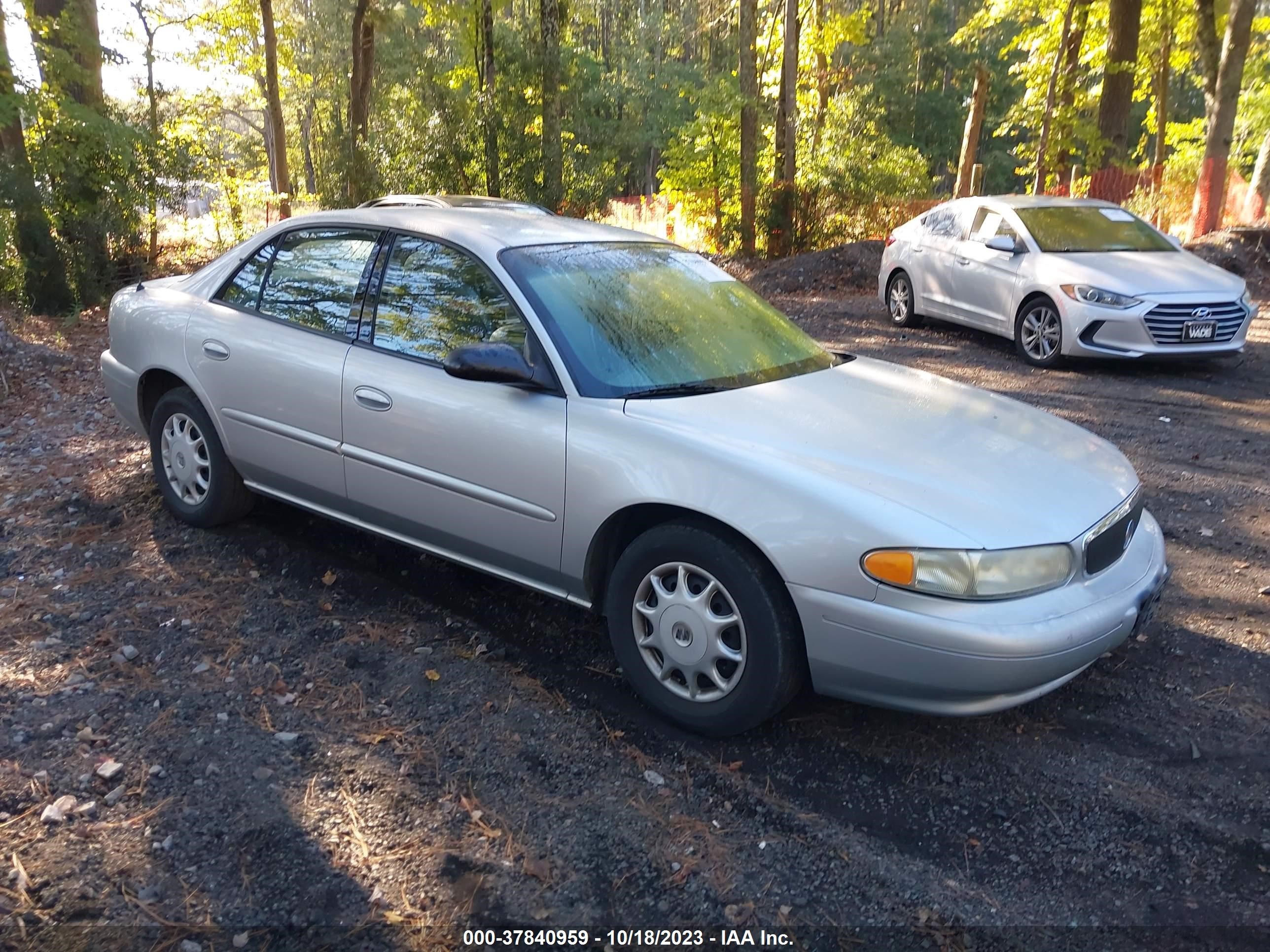 BUICK CENTURY 2003 2g4ws52j231246298