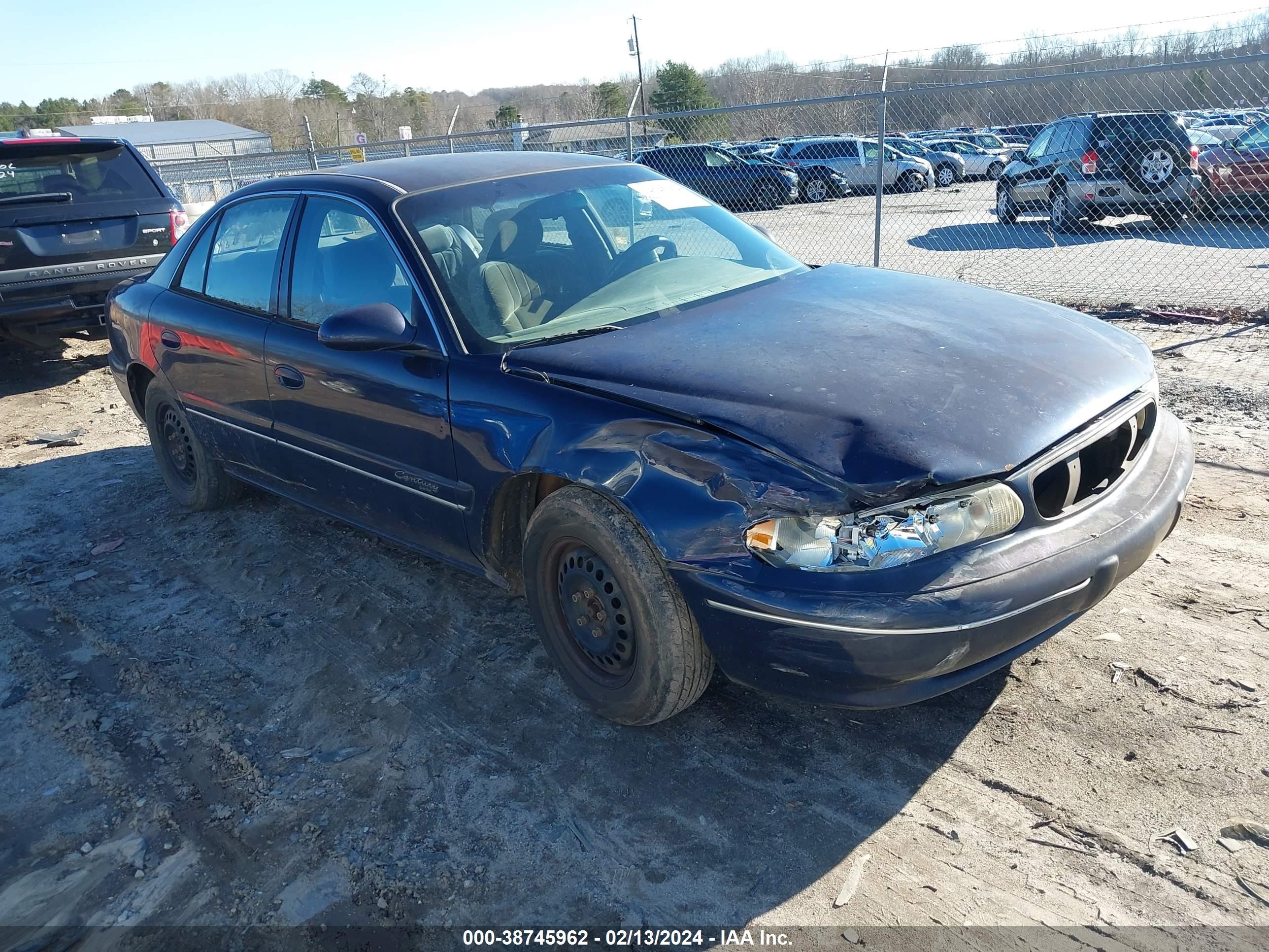 BUICK CENTURY 2000 2g4ws52j2y1211395