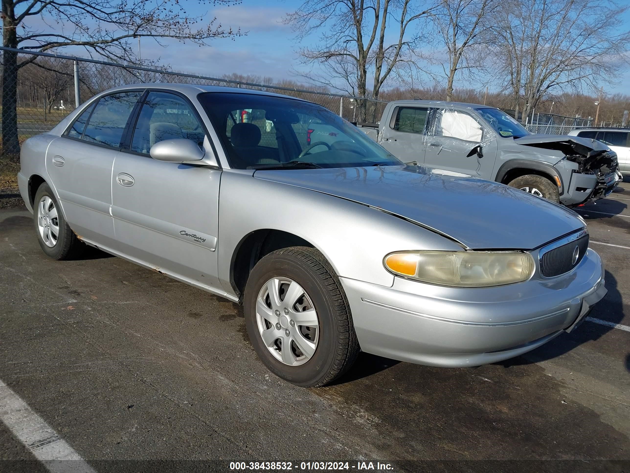 BUICK CENTURY 2001 2g4ws52j311157174