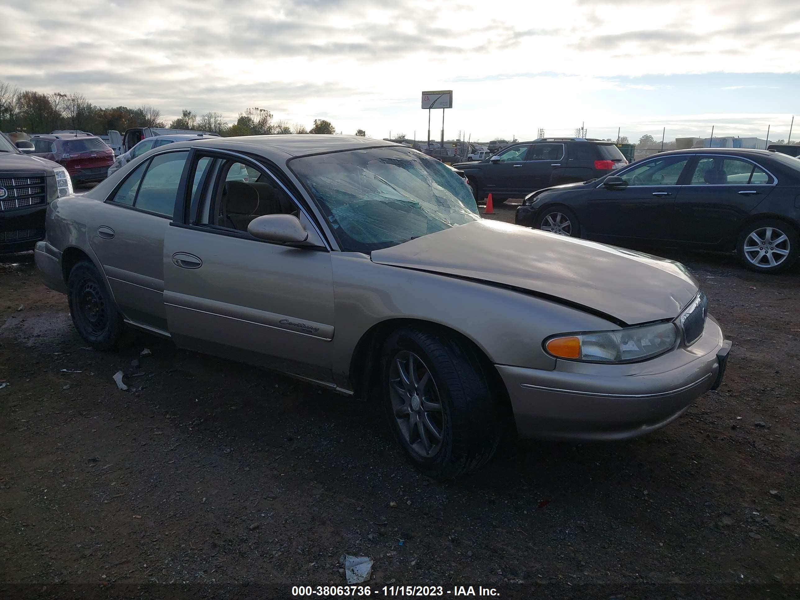 BUICK CENTURY 2002 2g4ws52j321143633