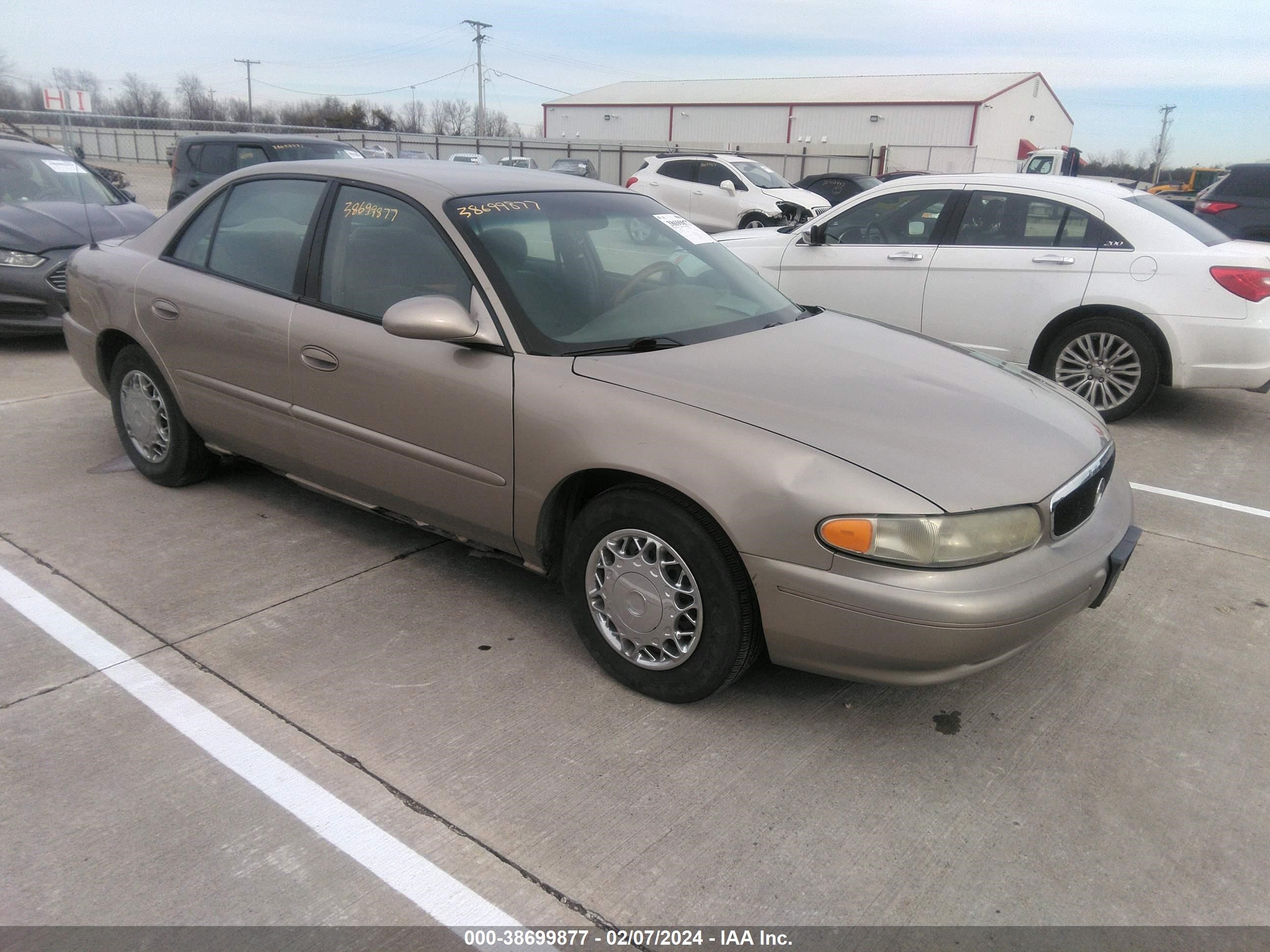 BUICK CENTURY 2003 2g4ws52j331108785