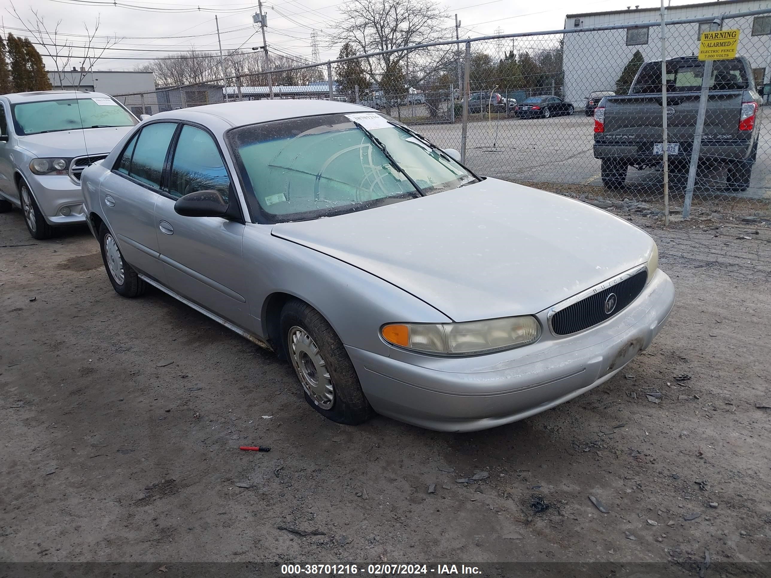 BUICK CENTURY 2003 2g4ws52j331196317