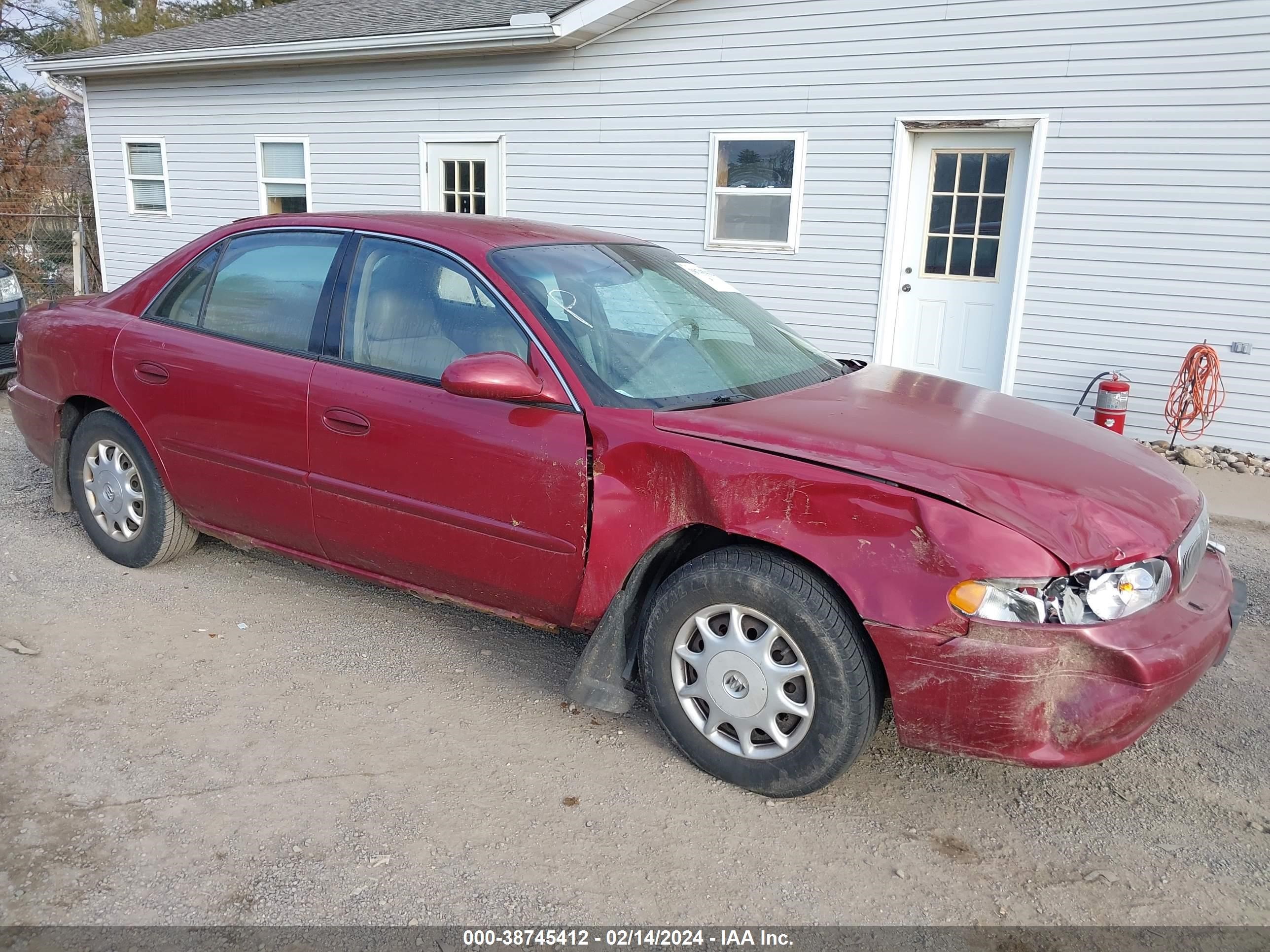 BUICK CENTURY 2004 2g4ws52j341318708