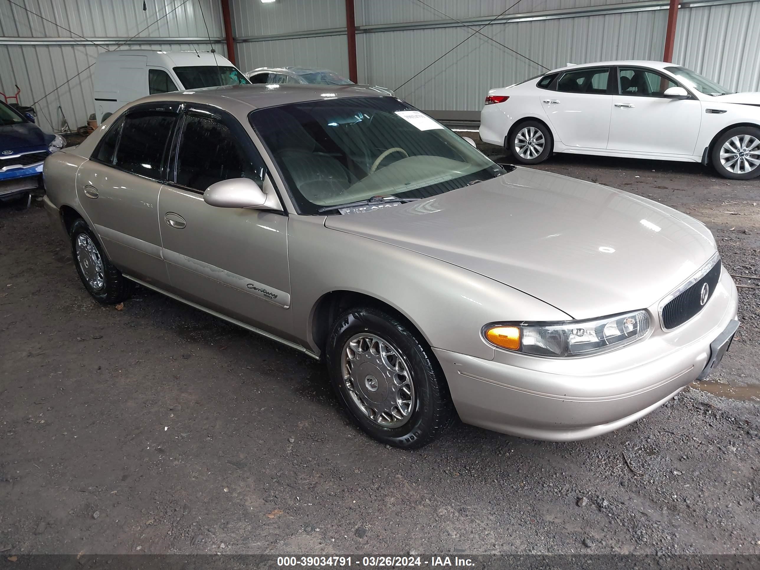 BUICK CENTURY 2001 2g4ws52j411181435