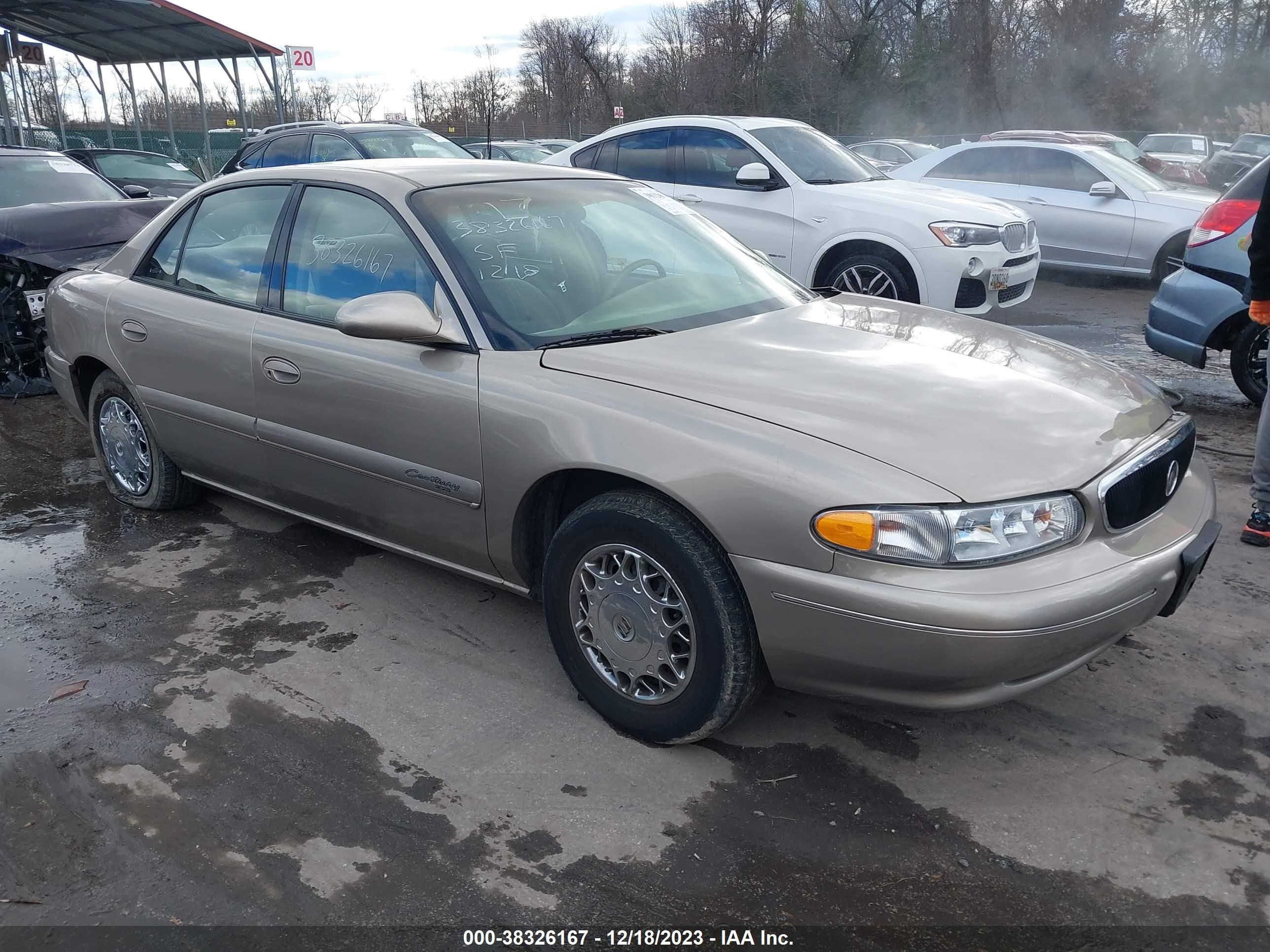 BUICK CENTURY 2002 2g4ws52j421170730