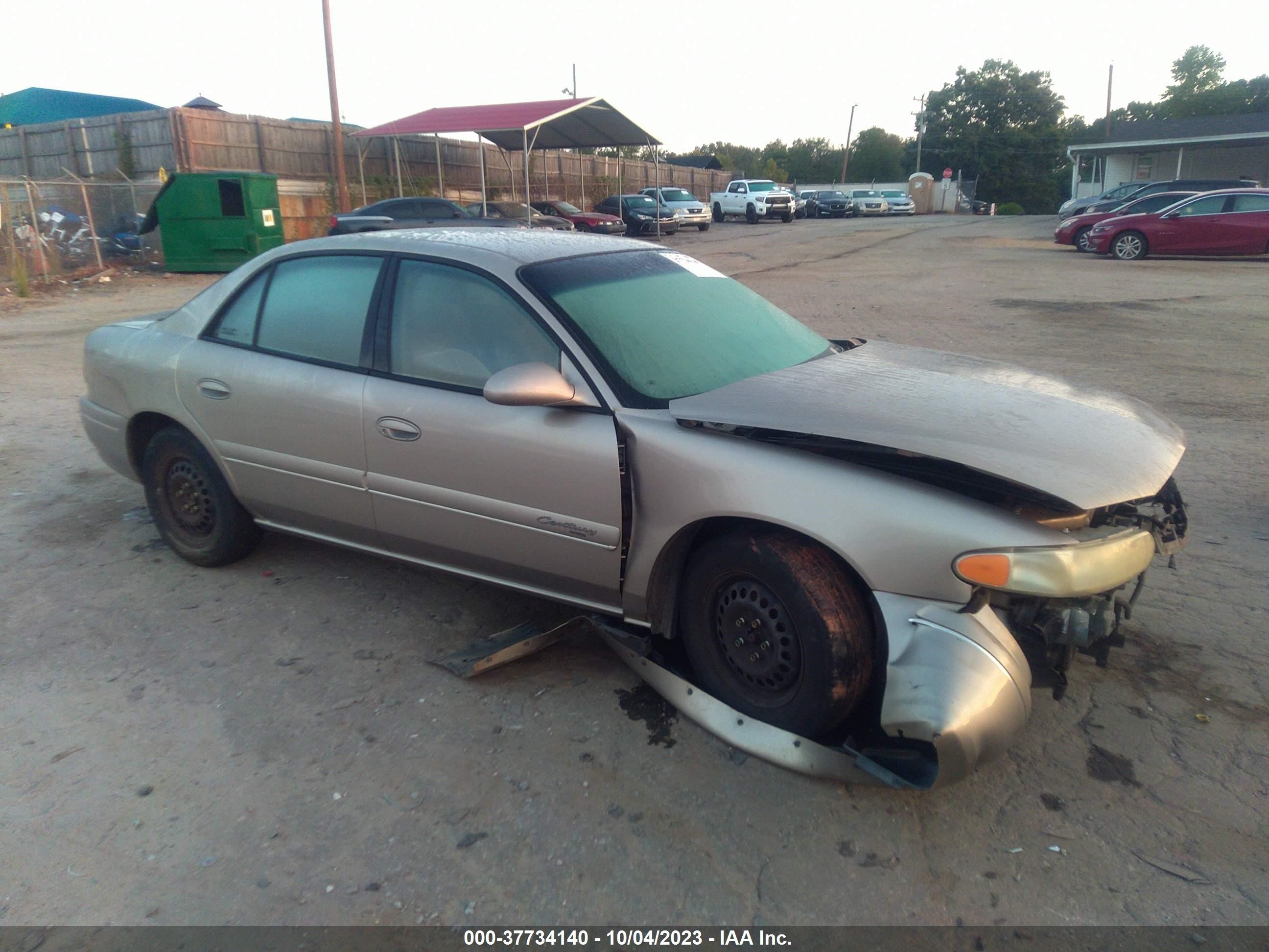 BUICK CENTURY 2002 2g4ws52j421276210