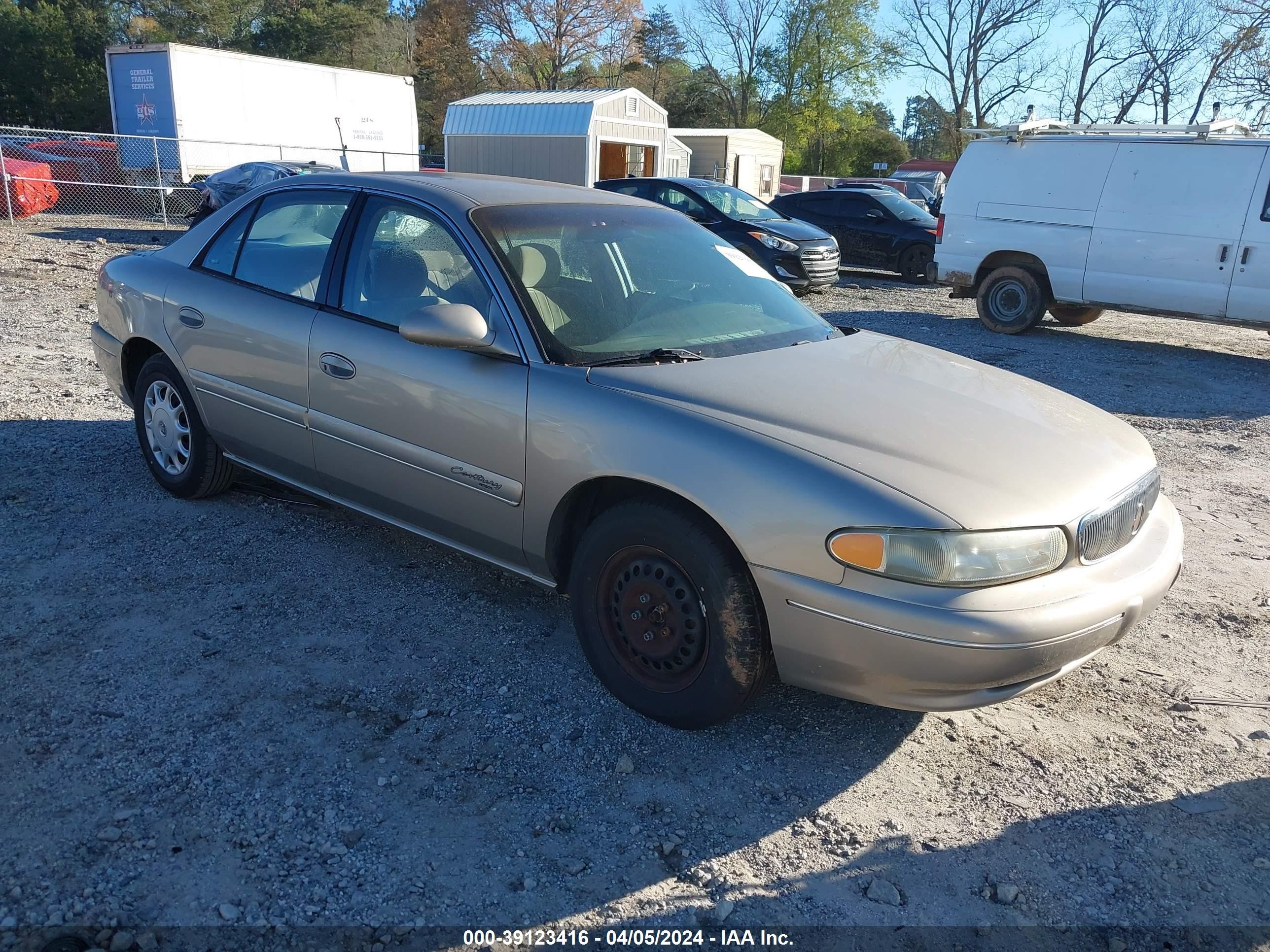 BUICK CENTURY 2001 2g4ws52j511136536