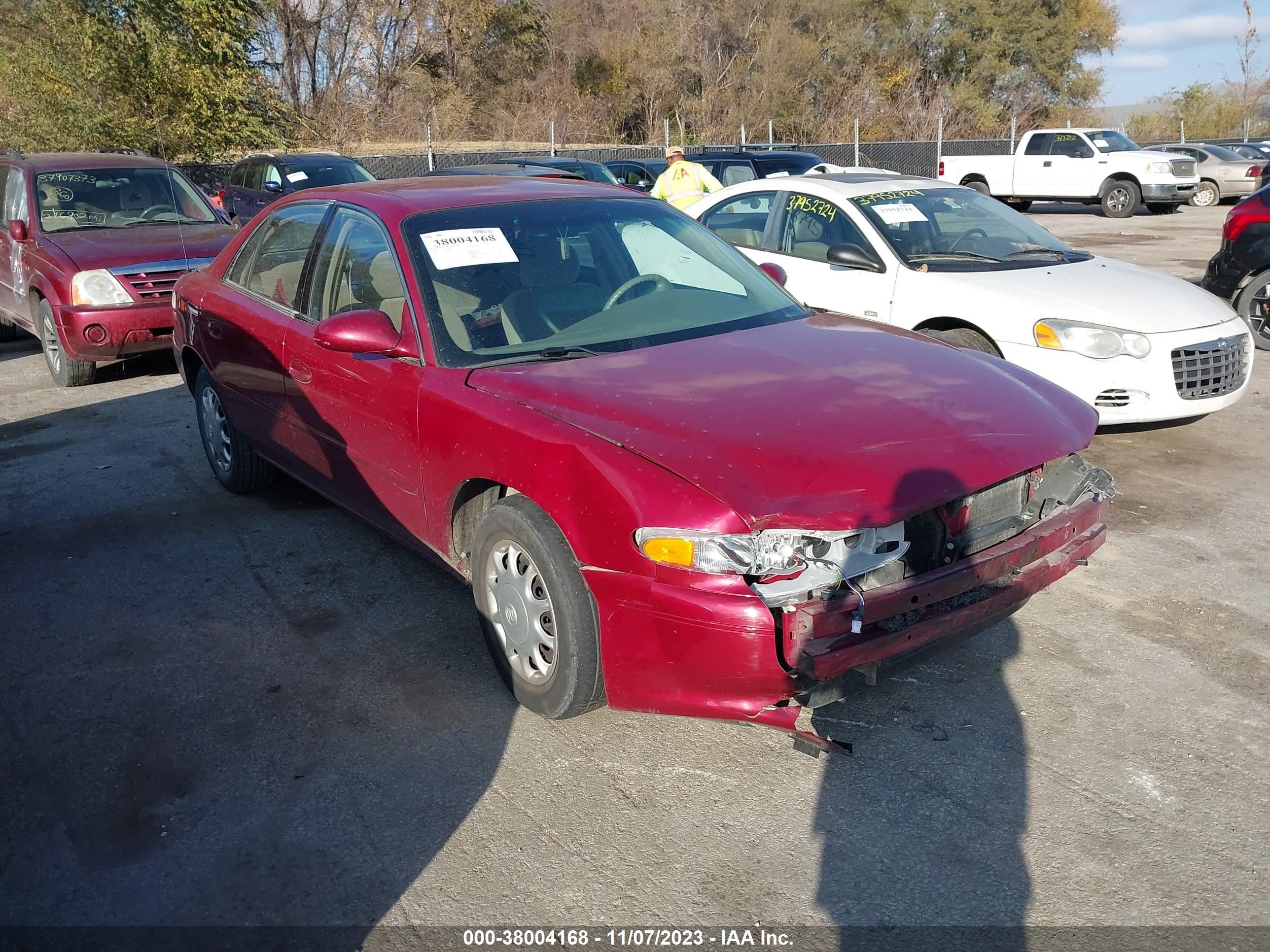 BUICK CENTURY 2004 2g4ws52j541312232