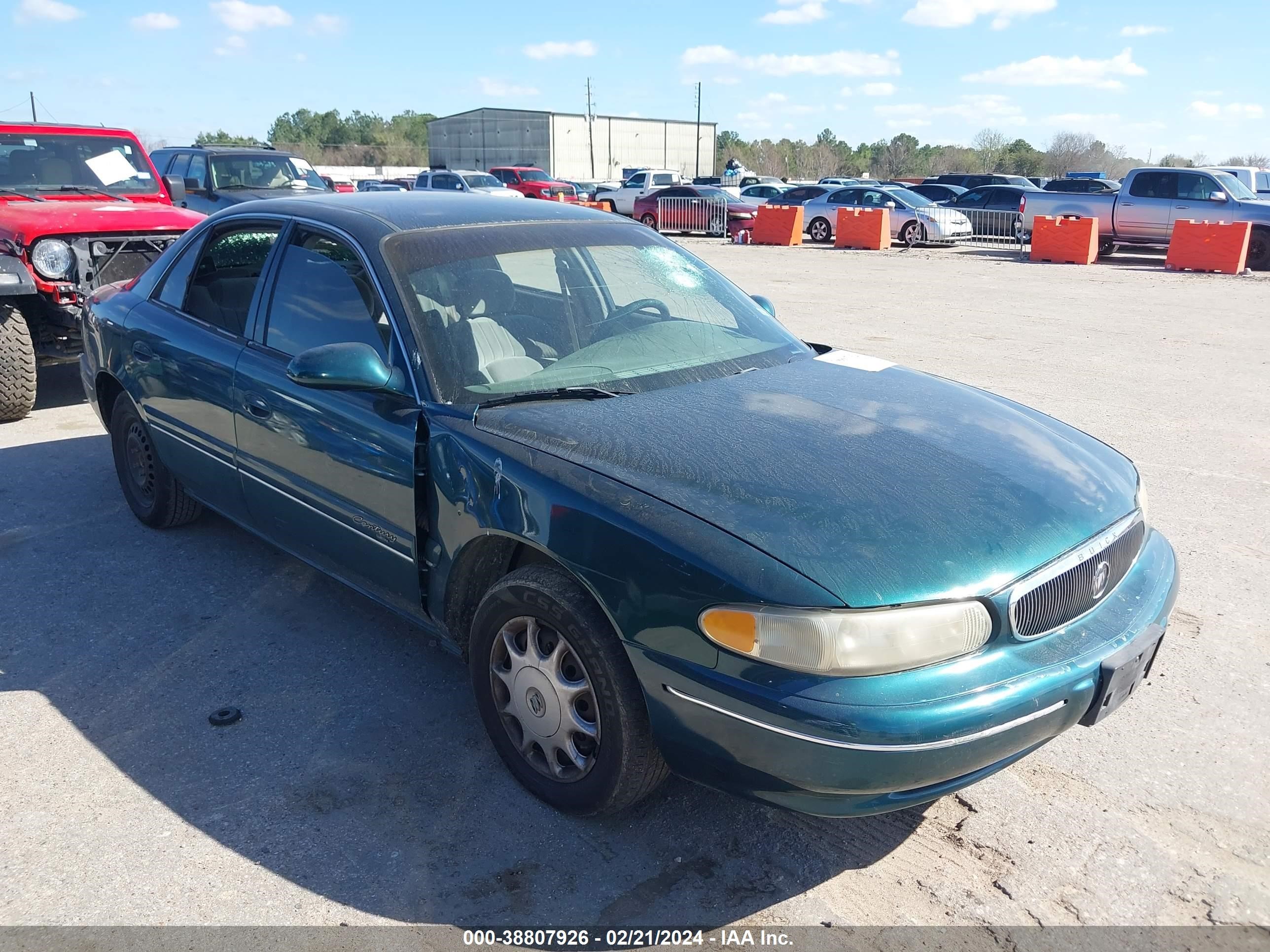 BUICK CENTURY 2000 2g4ws52j5y1253396