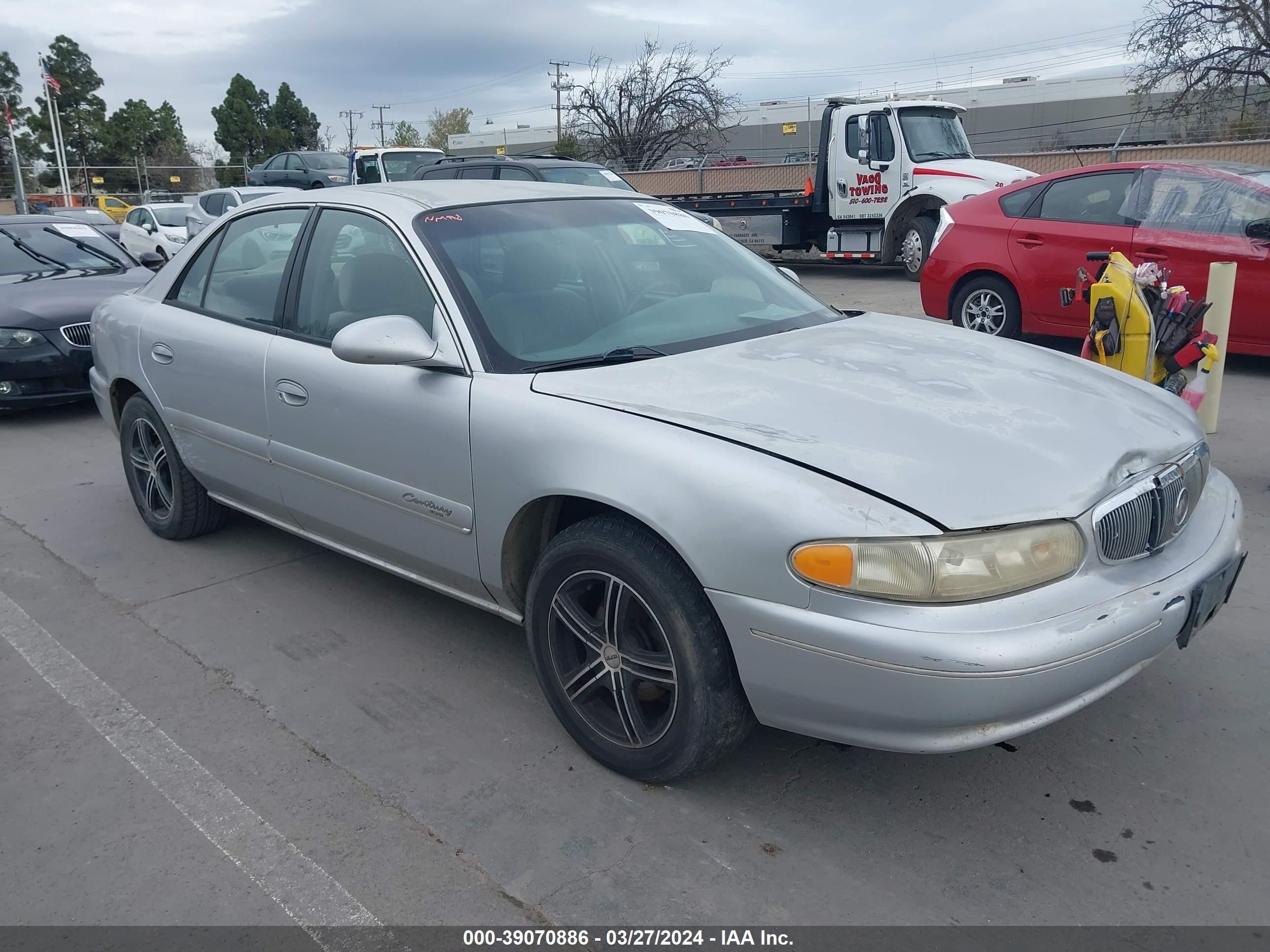 BUICK CENTURY 2002 2g4ws52j621133890