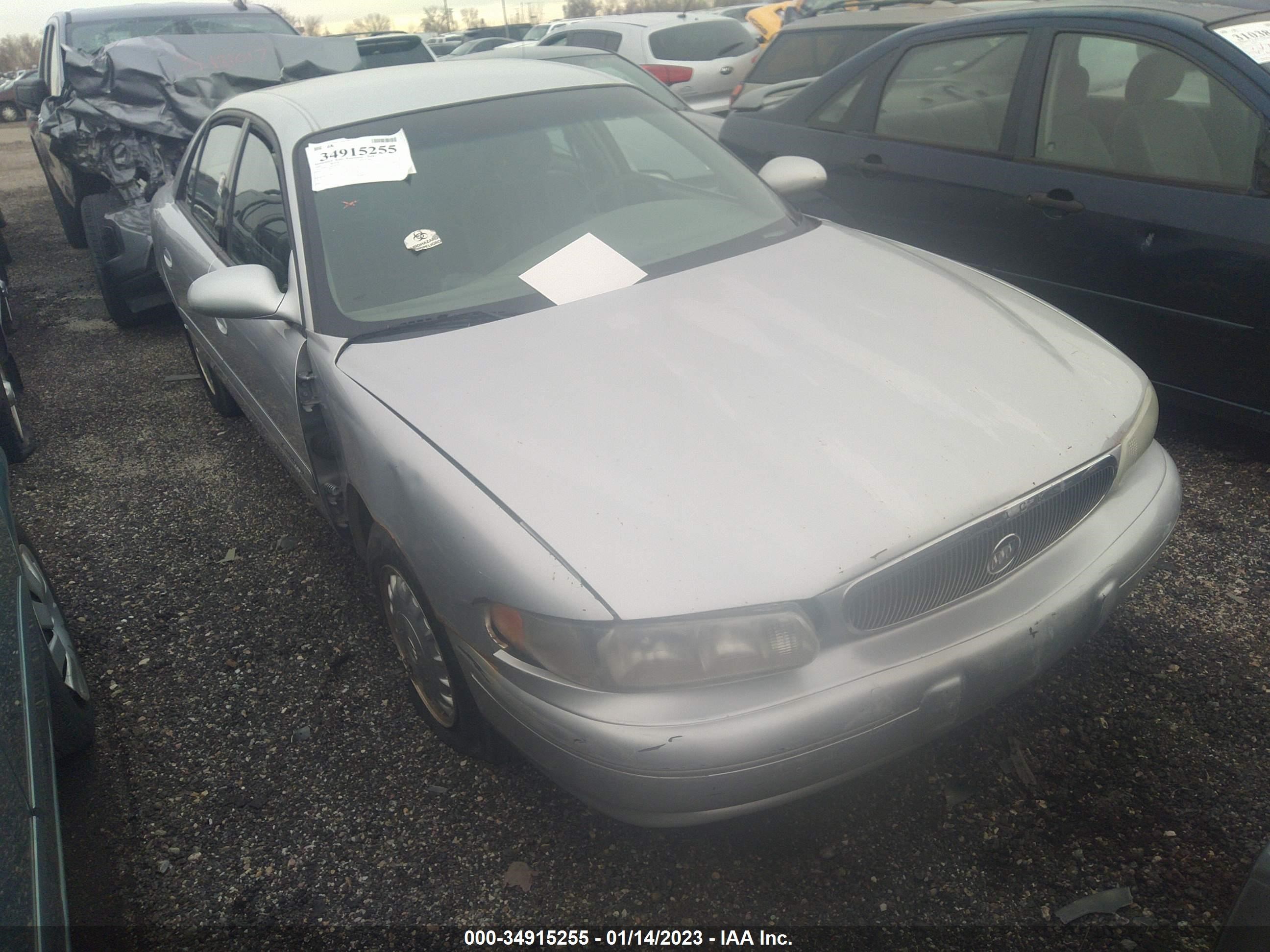 BUICK CENTURY 2002 2g4ws52j621265581