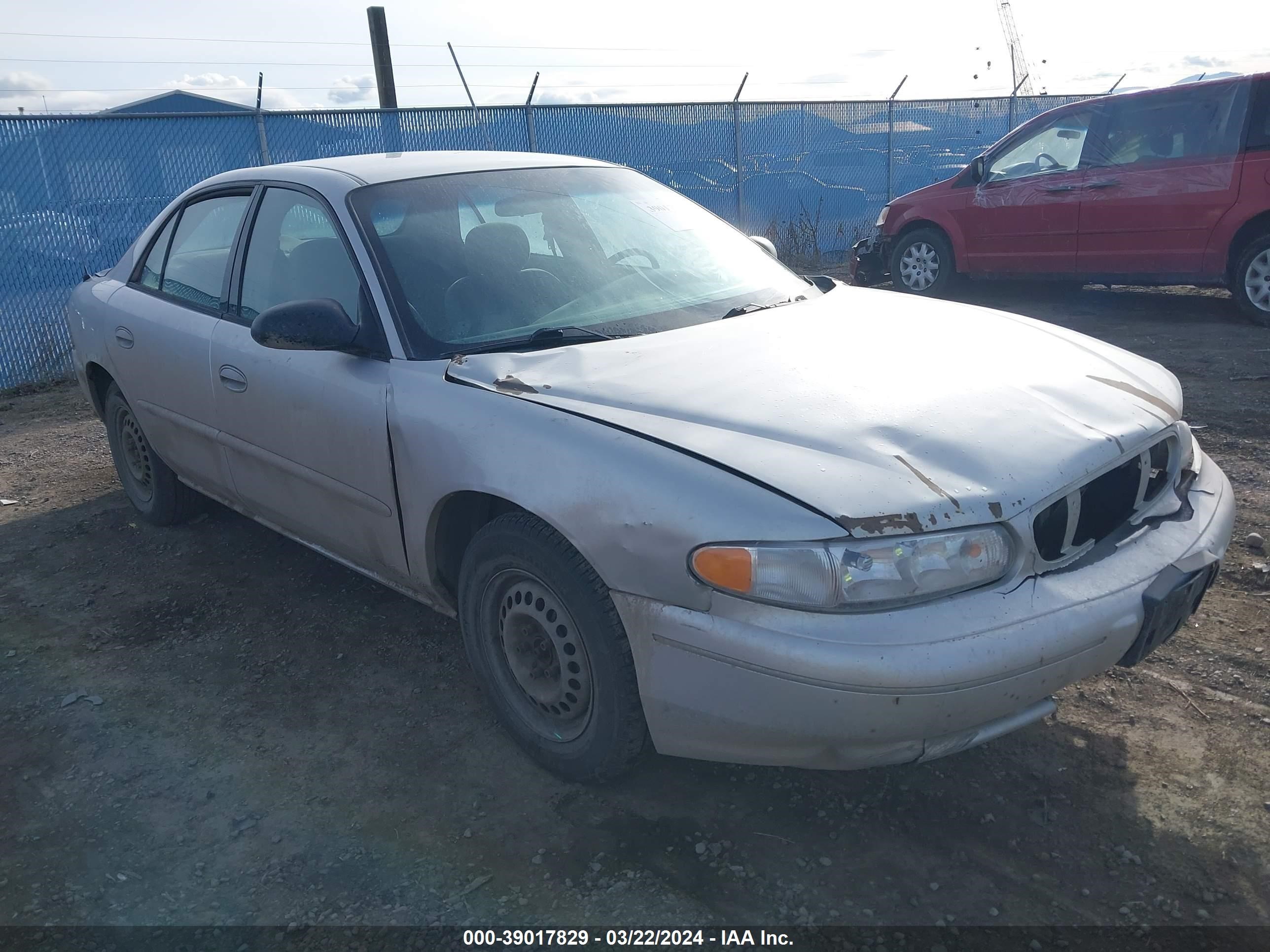 BUICK CENTURY 2003 2g4ws52j631171492