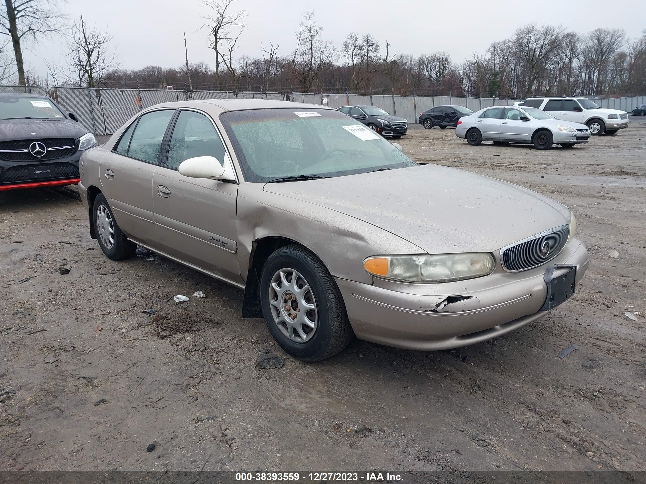 BUICK CENTURY 2001 2g4ws52j711109287