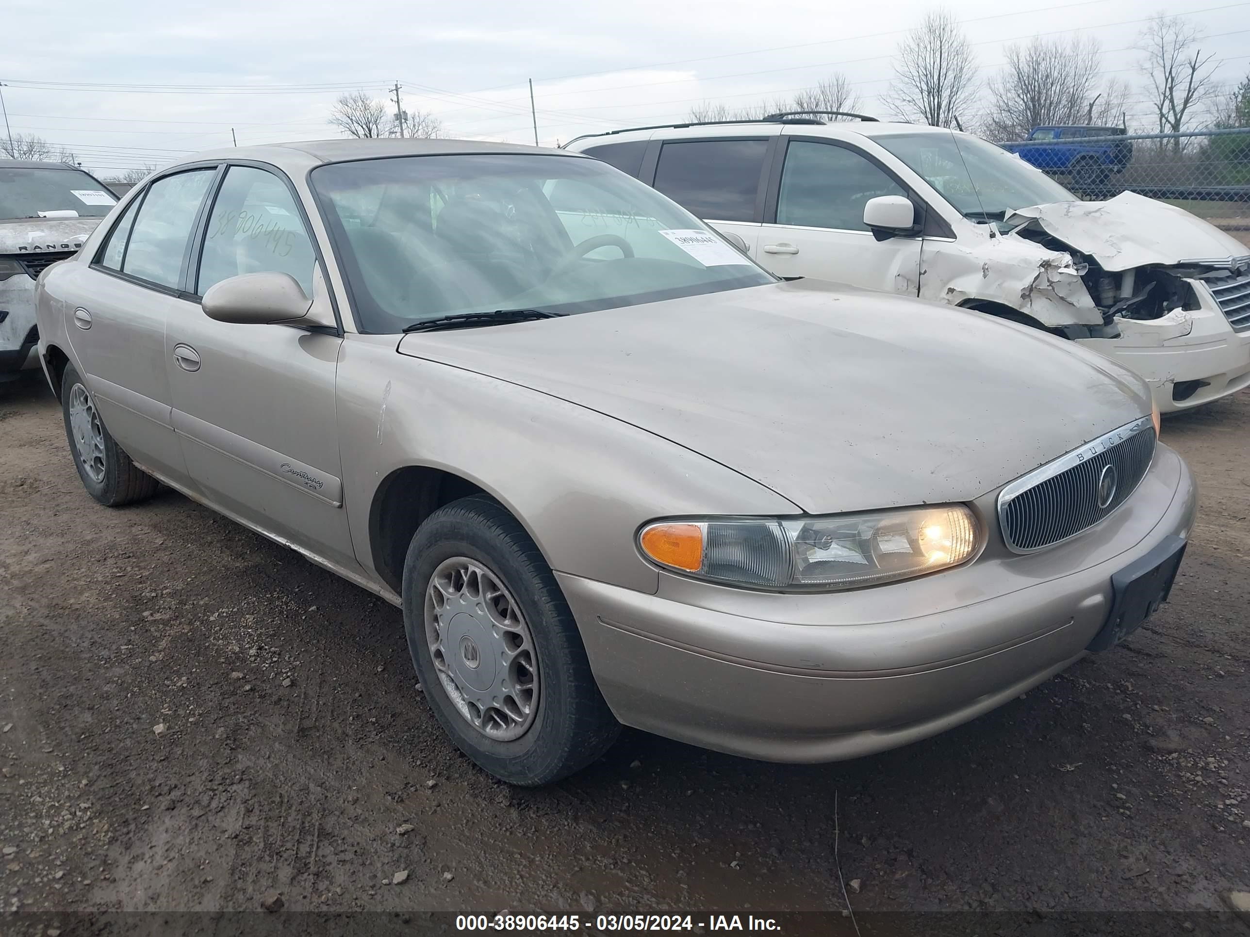 BUICK CENTURY 2001 2g4ws52j711231096