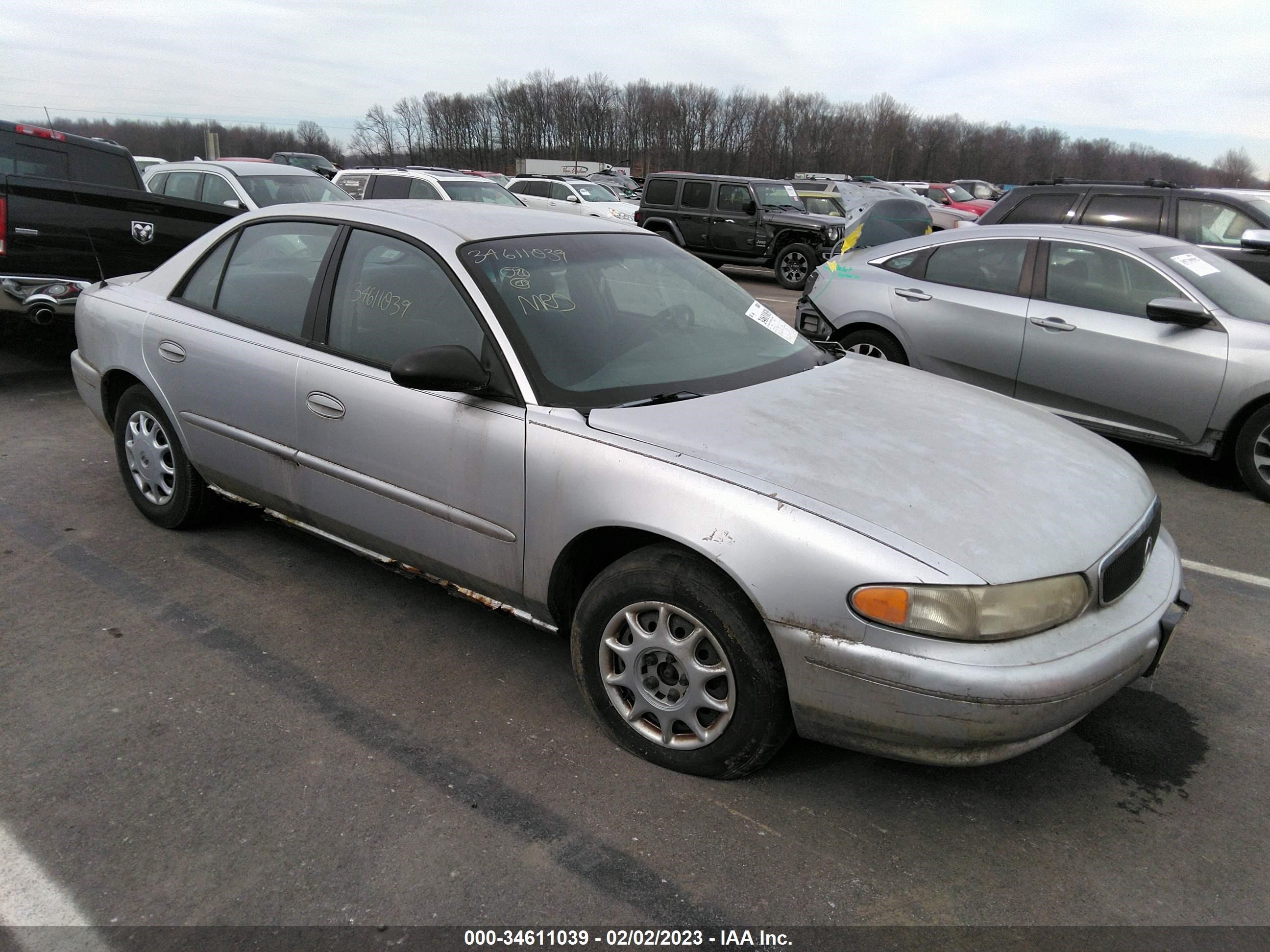 BUICK CENTURY 2003 2g4ws52j731212101