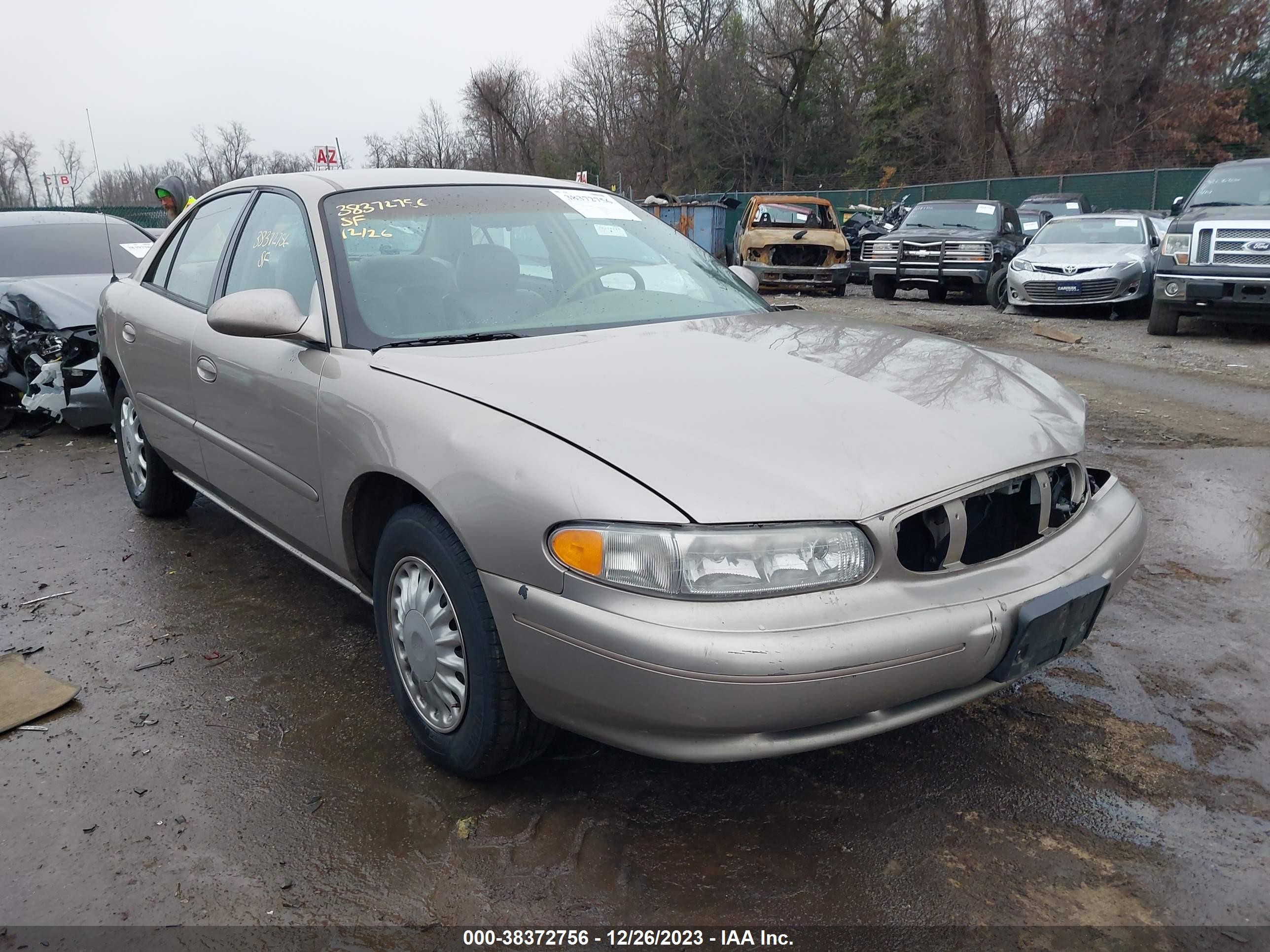 BUICK CENTURY 2003 2g4ws52j731226614