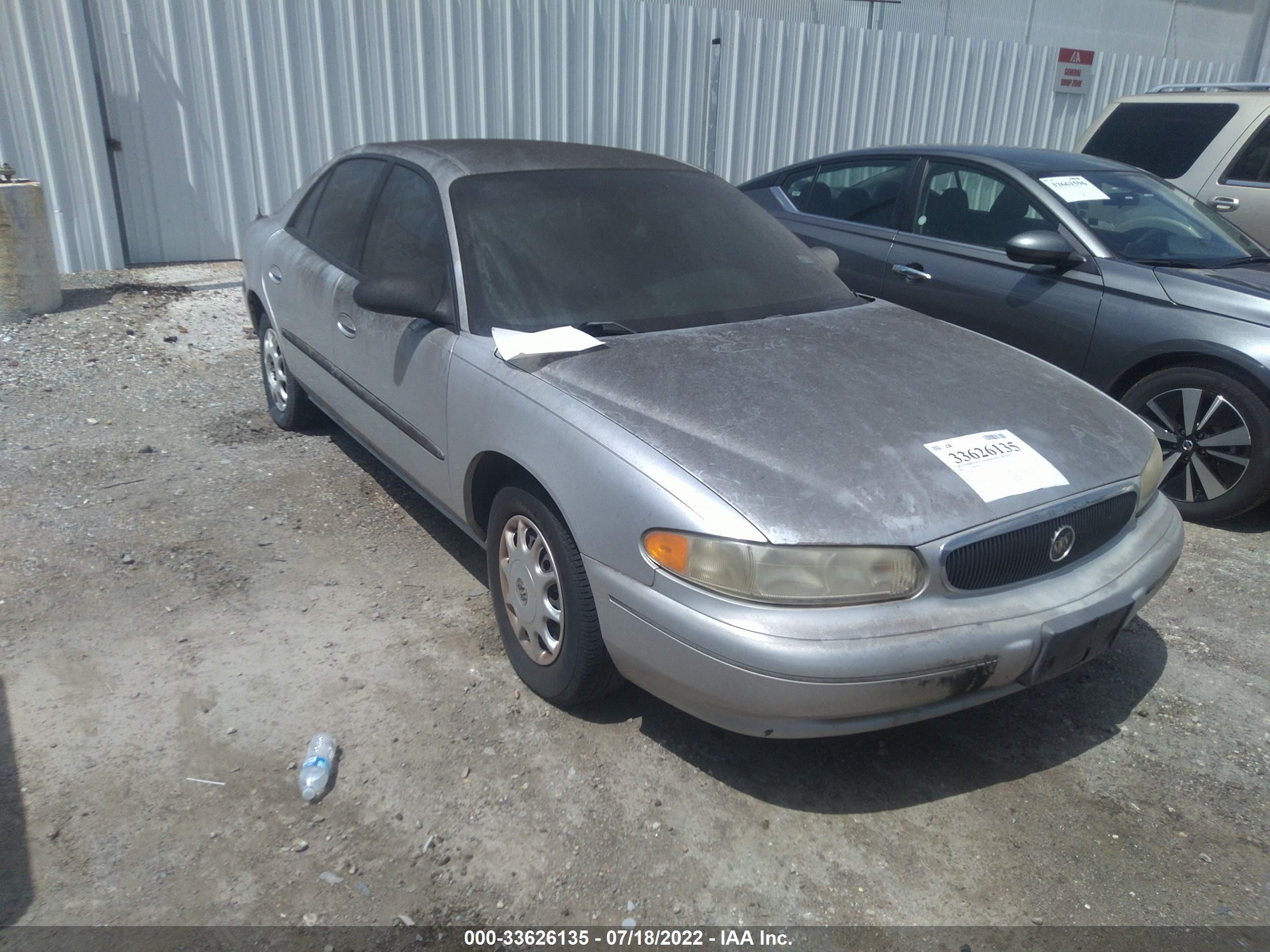 BUICK CENTURY 2003 2g4ws52j731250041