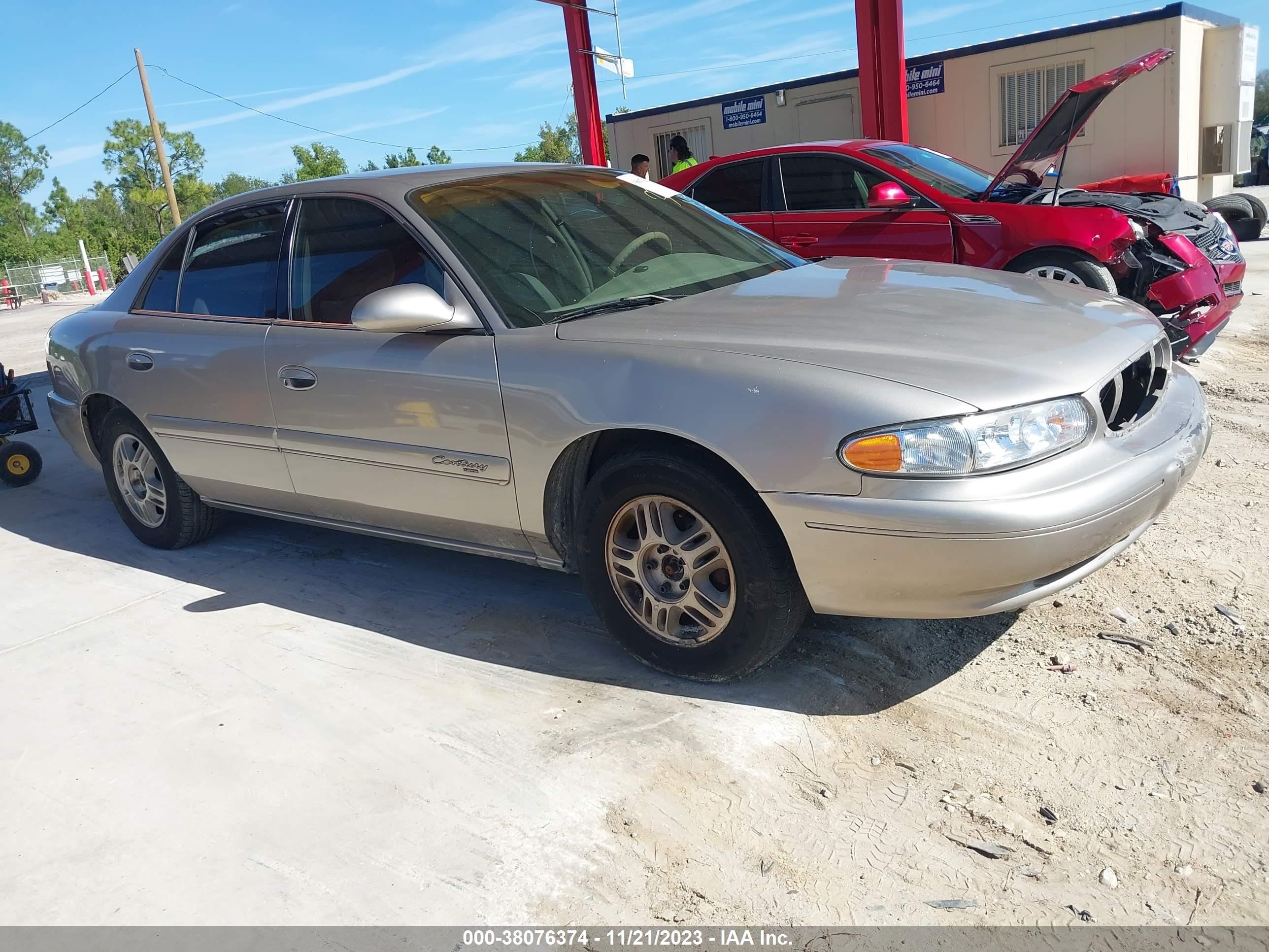 BUICK CENTURY 2001 2g4ws52j811333541