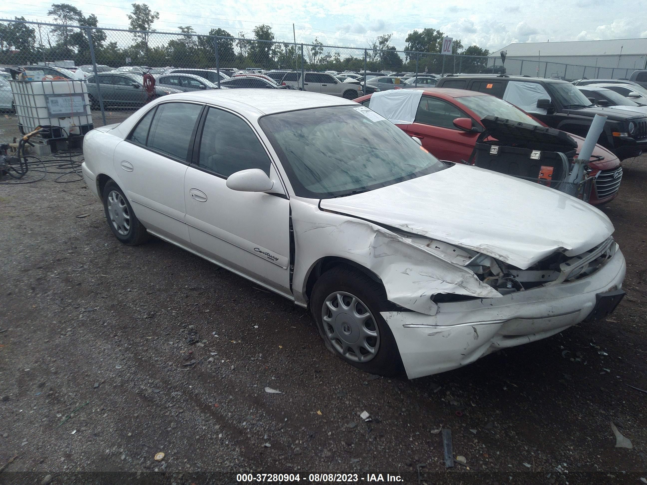 BUICK CENTURY 2002 2g4ws52j821225468