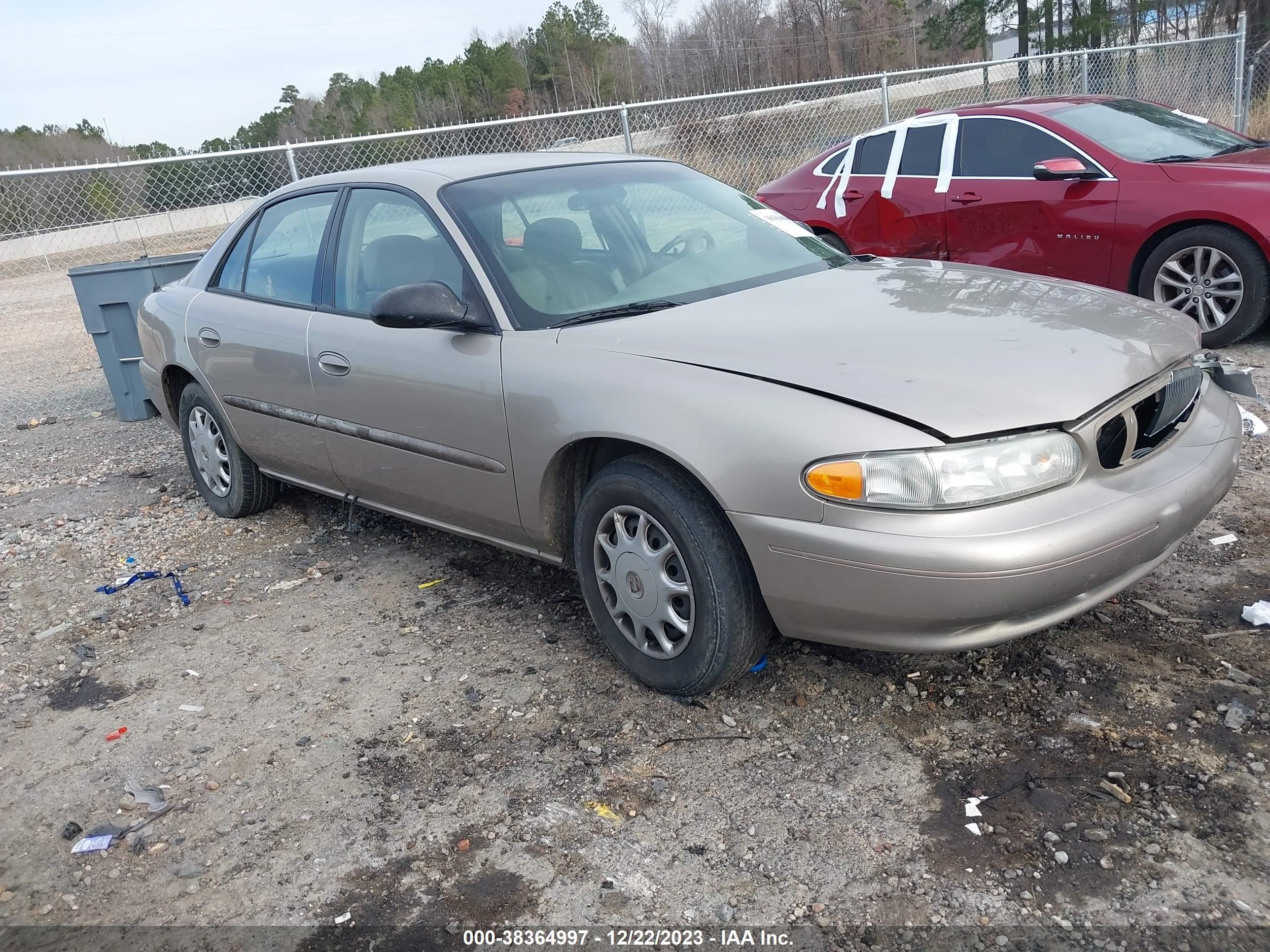 BUICK CENTURY 2003 2g4ws52j831101511