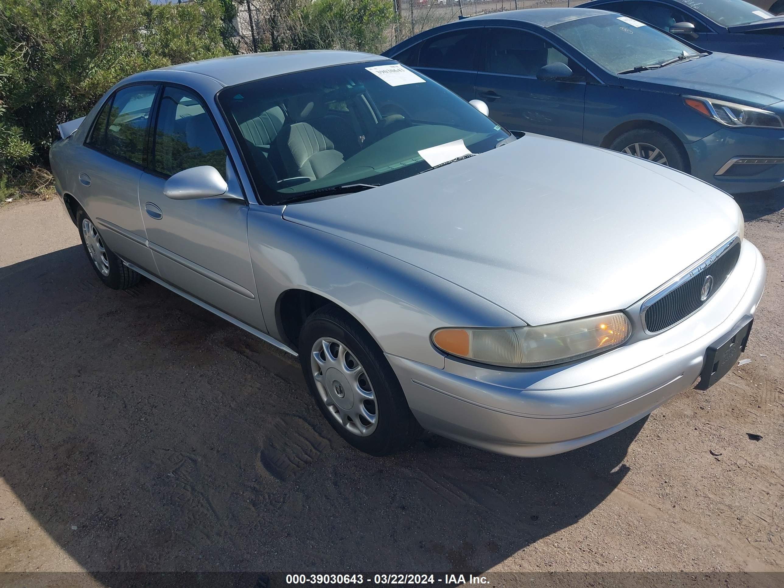 BUICK CENTURY 2003 2g4ws52j831186690