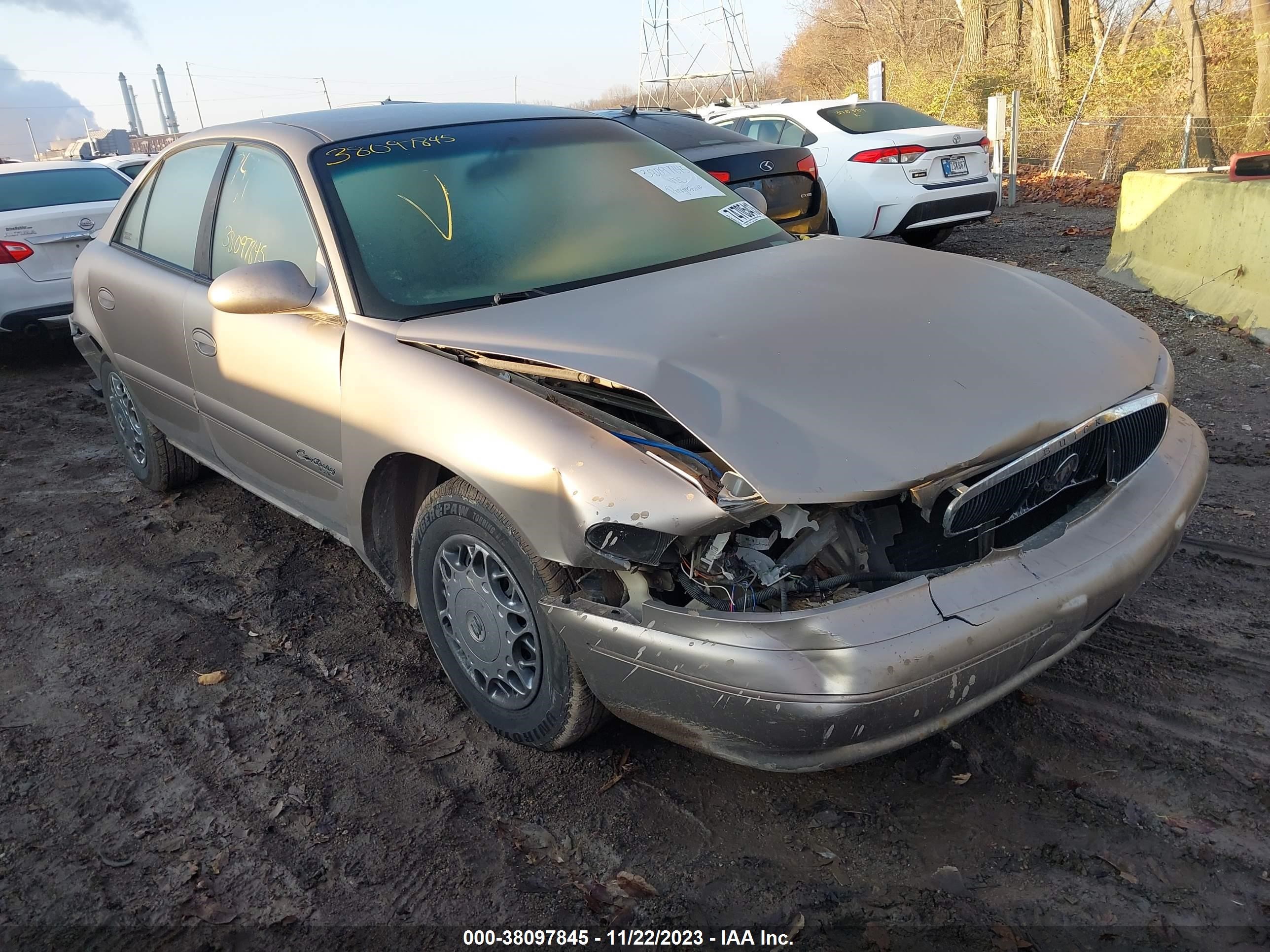 BUICK CENTURY 2002 2g4ws52j921255126