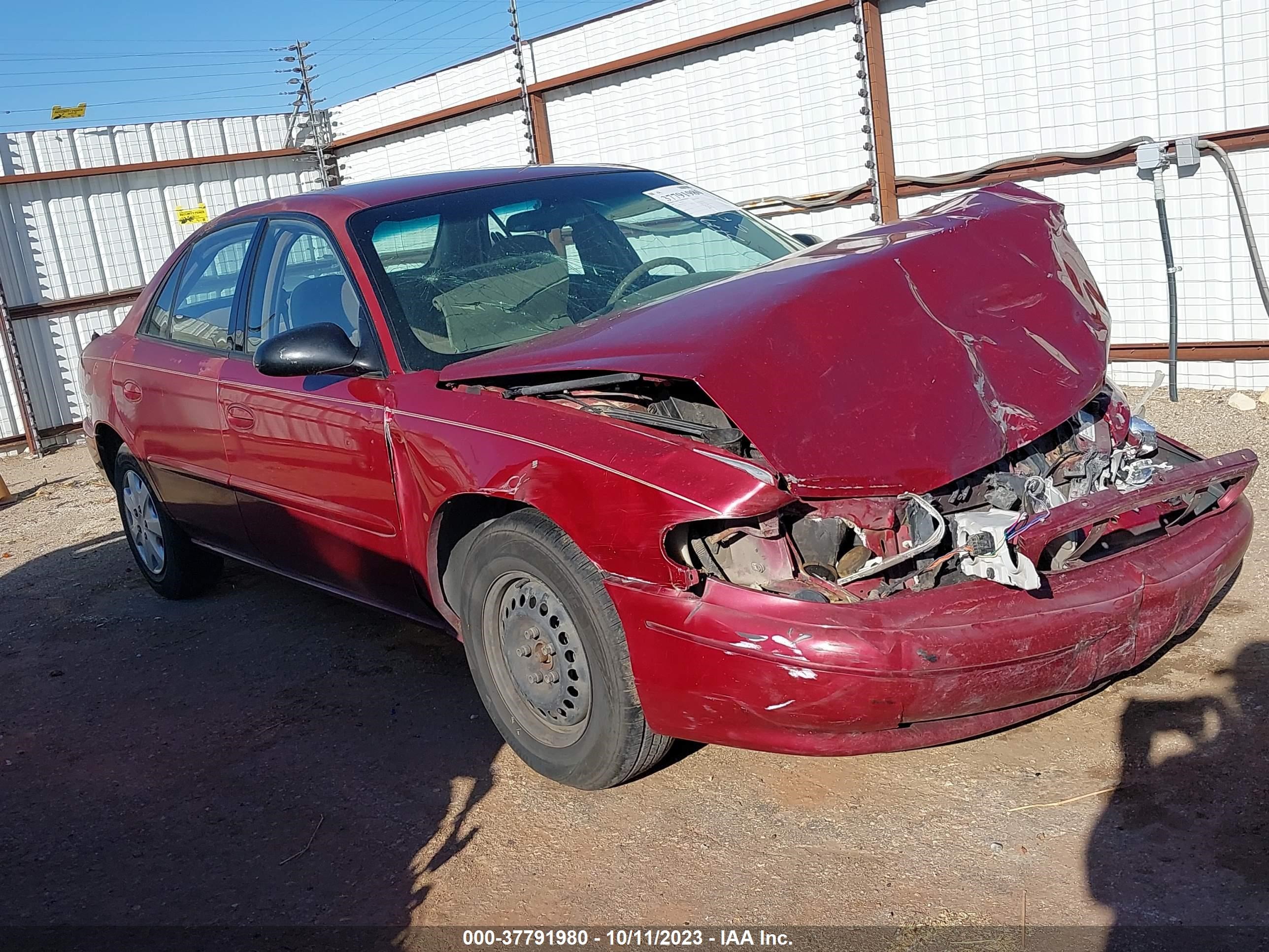 BUICK CENTURY 2003 2g4ws52j931257251