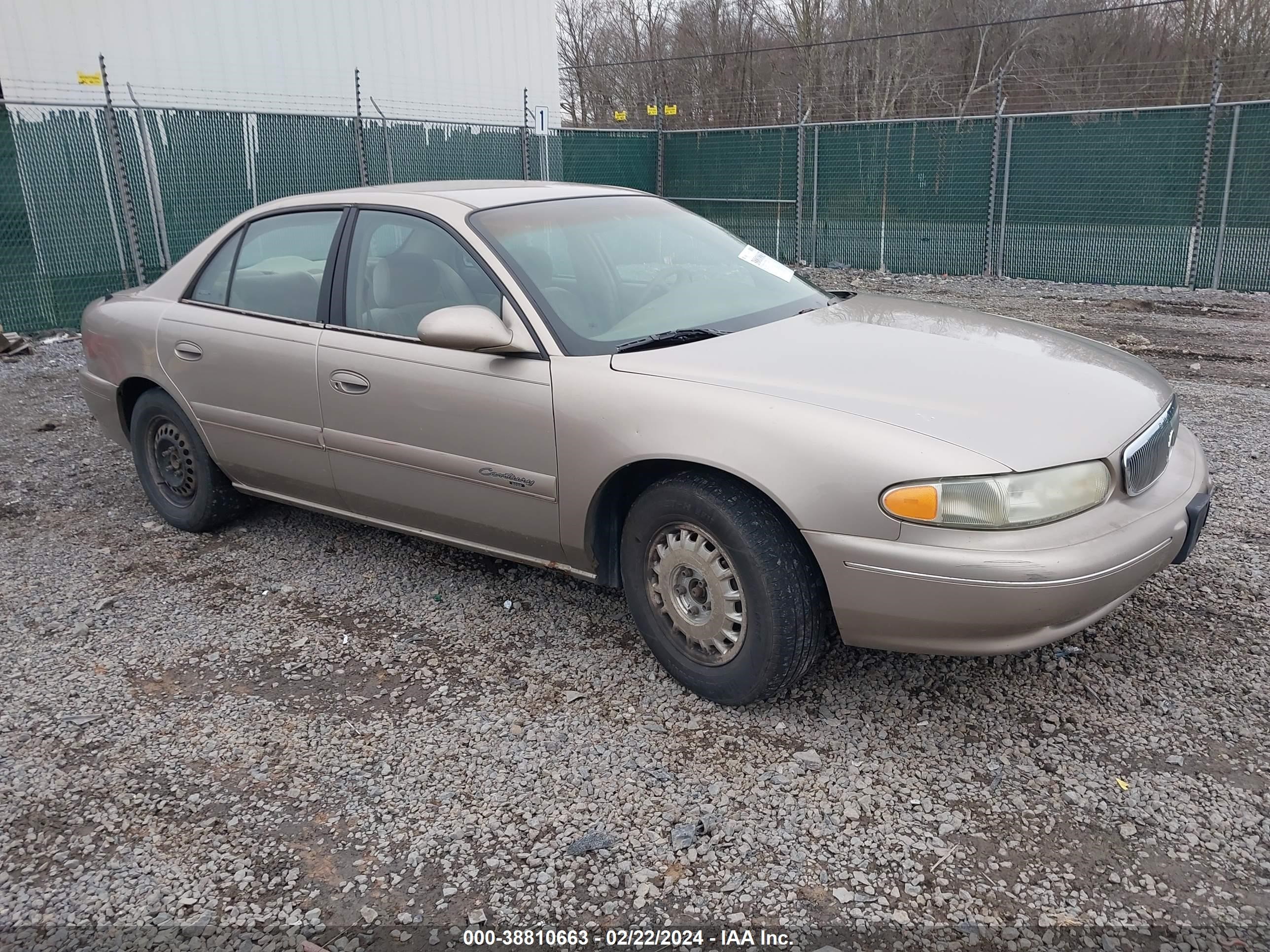 BUICK CENTURY 2001 2g4ws52jx11128576