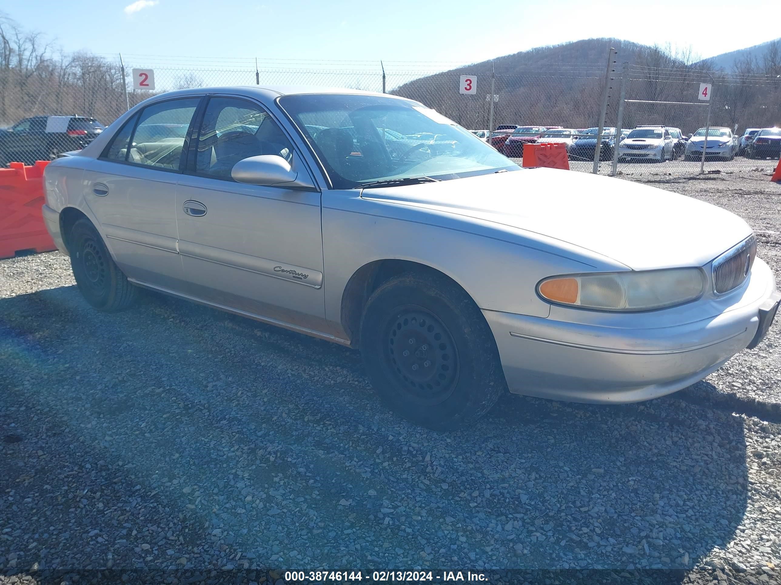 BUICK CENTURY 2002 2g4ws52jx21208557