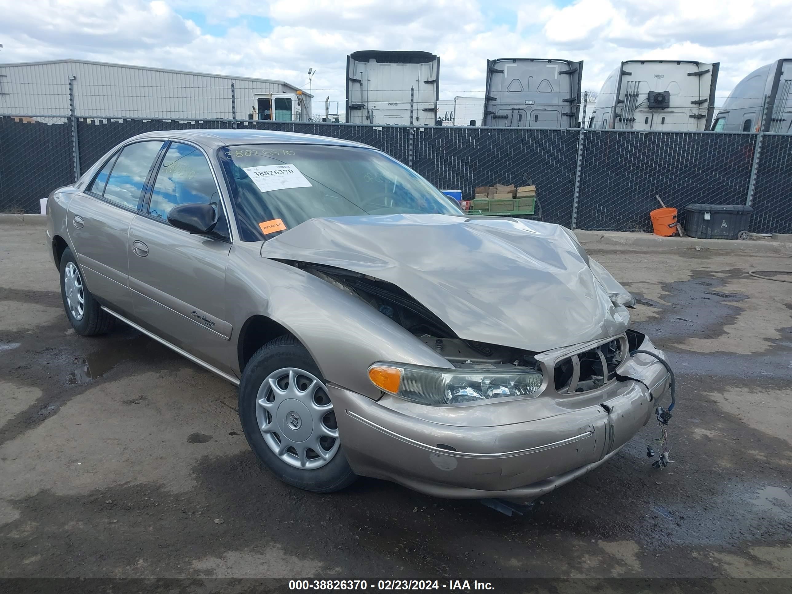 BUICK CENTURY 1999 2g4ws52m1x1526388