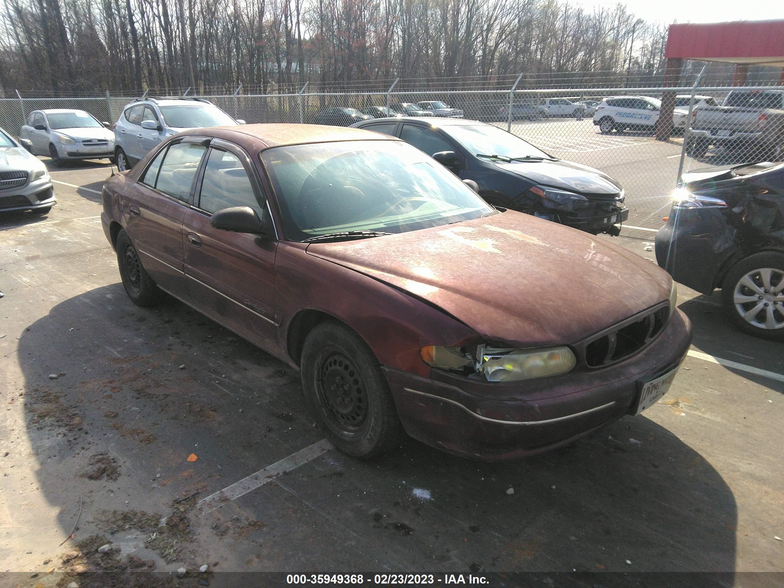 BUICK CENTURY 1998 2g4ws52m8w1566742