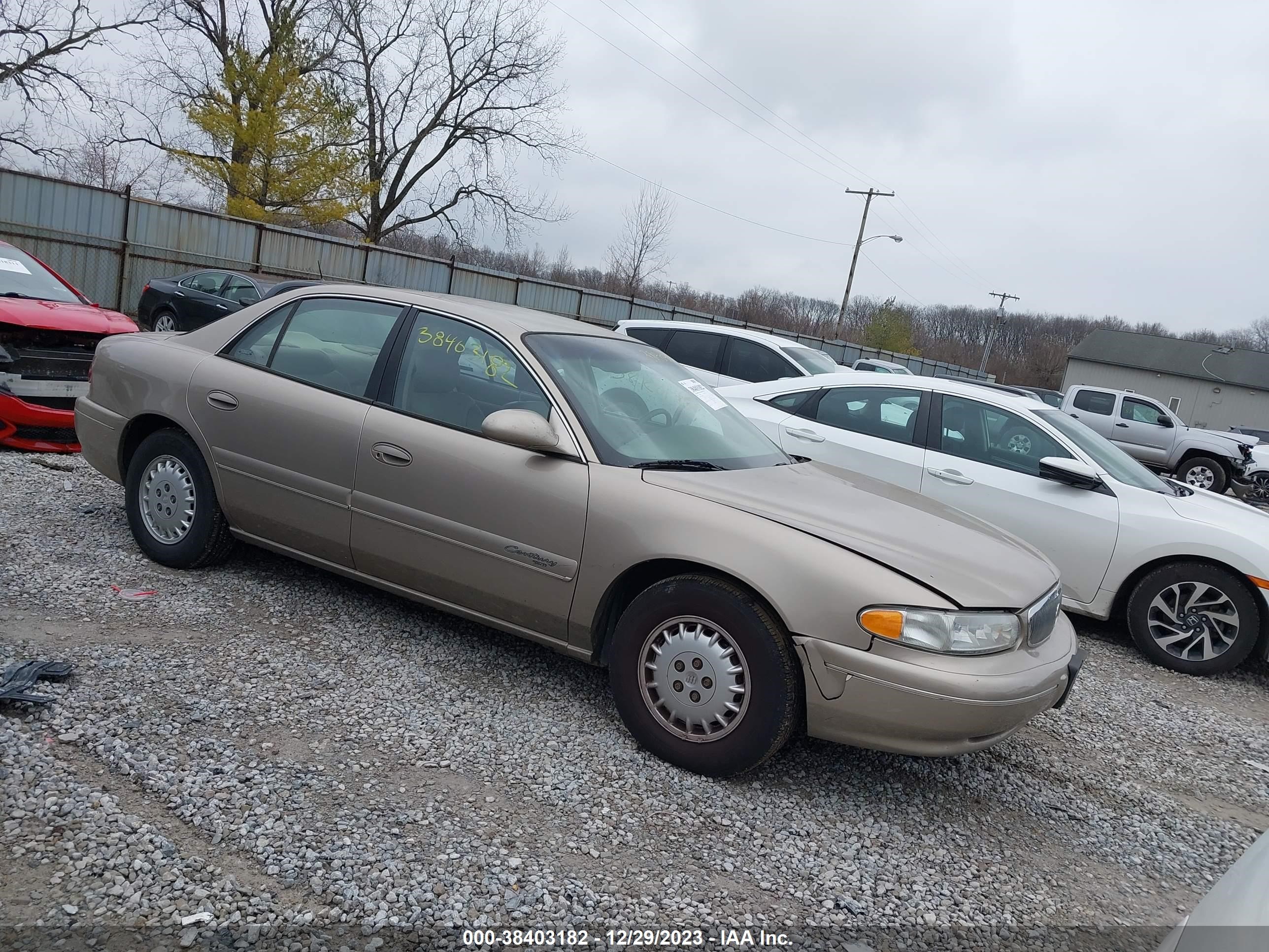 BUICK CENTURY 2001 2g4wy55j011108850