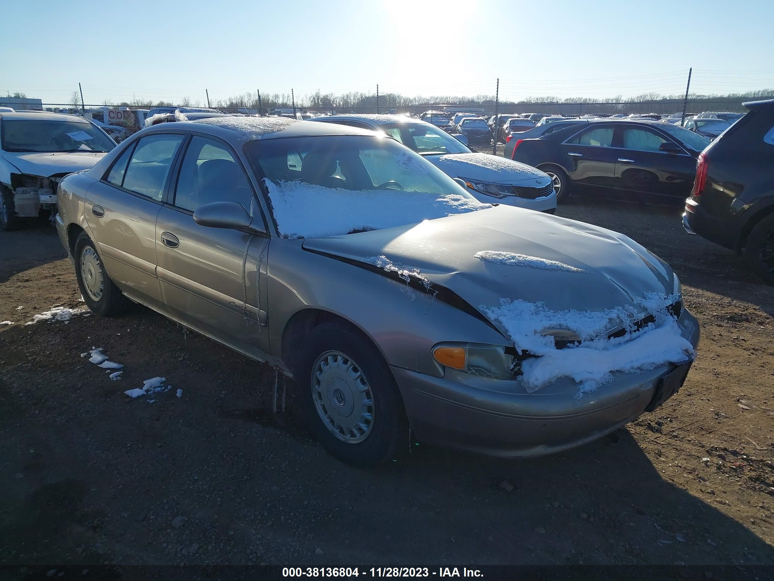 BUICK CENTURY 2001 2g4wy55j111169169