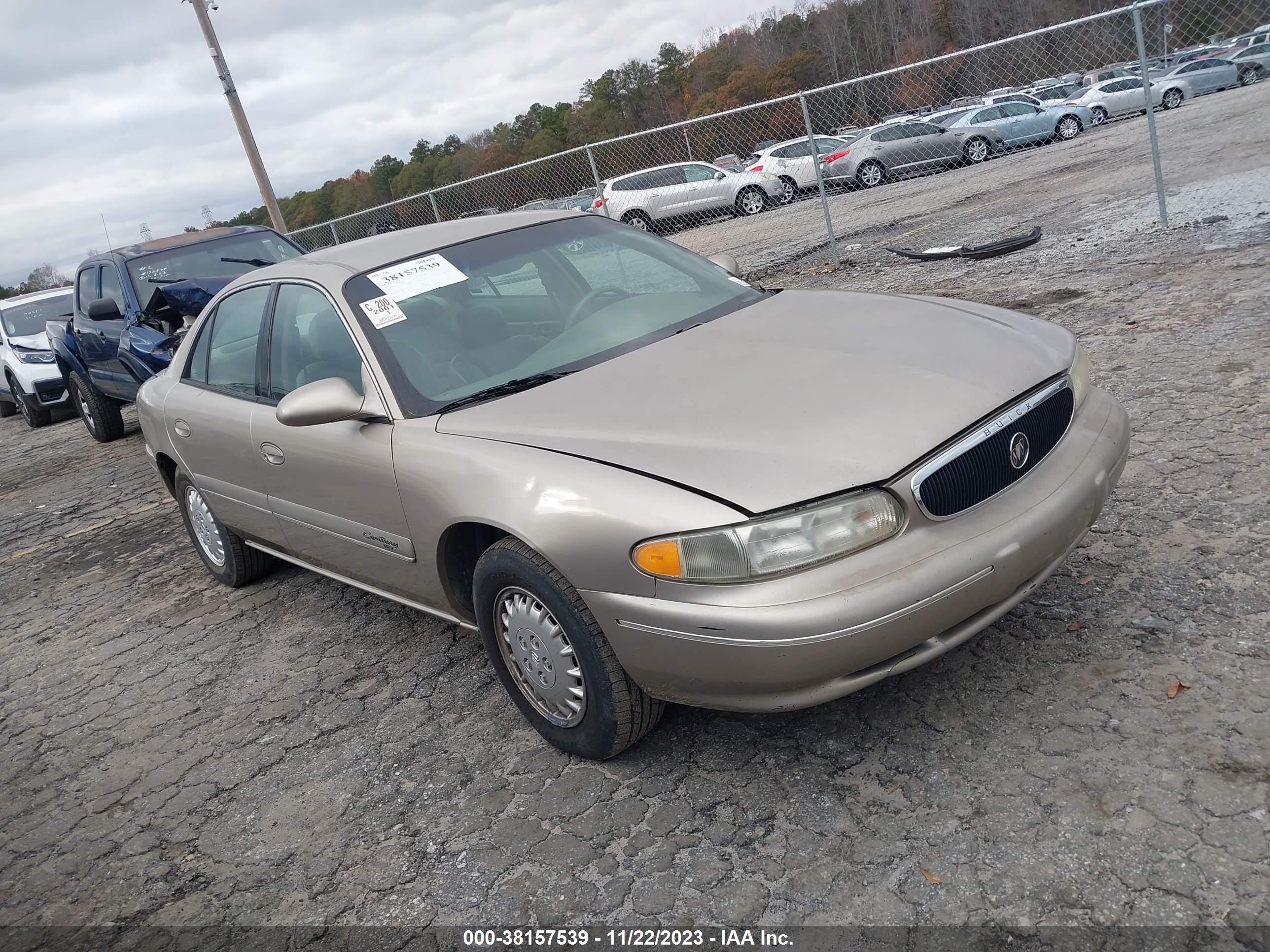 BUICK CENTURY 2001 2g4wy55j411151667