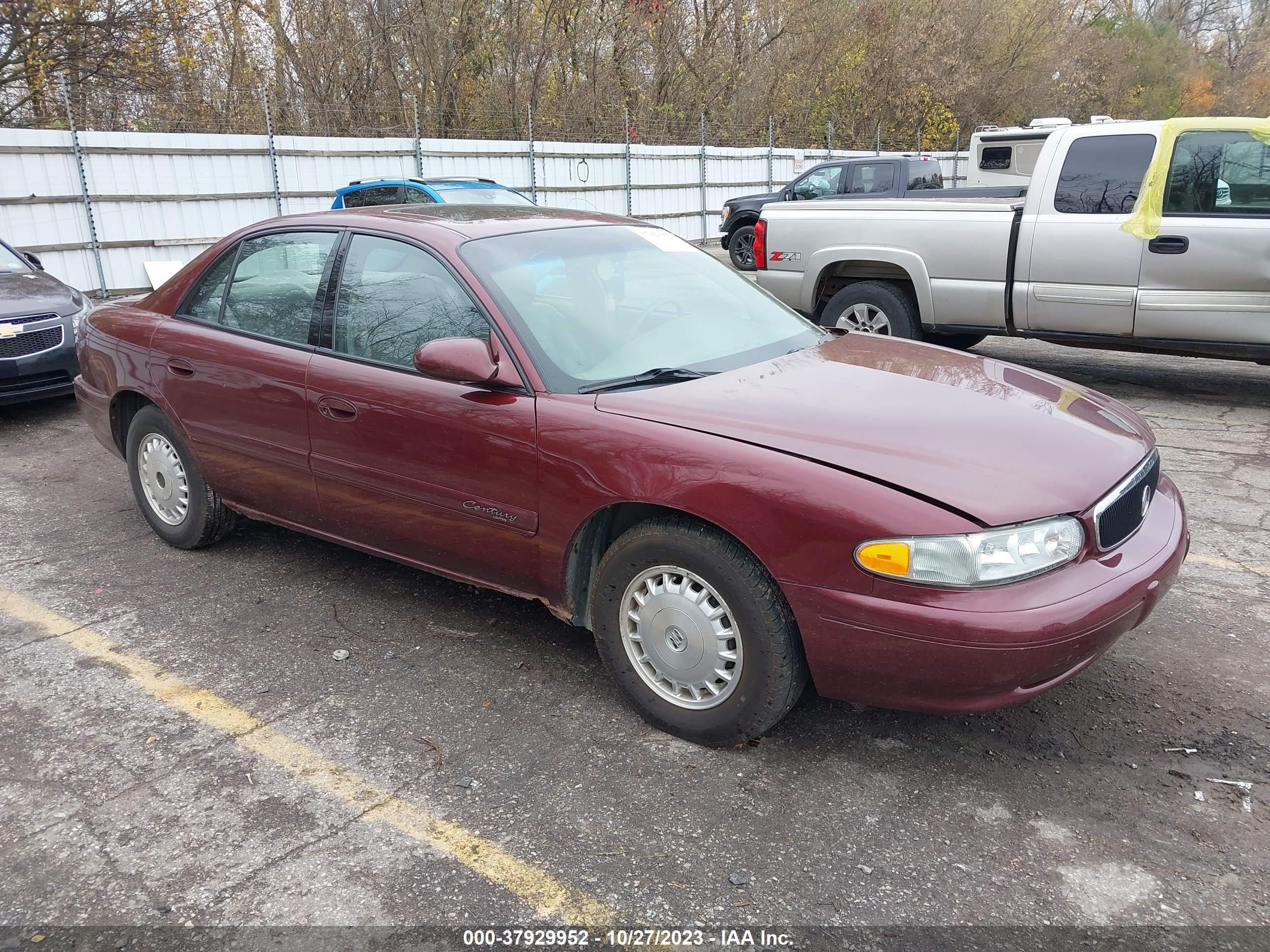 BUICK CENTURY 2001 2g4wy55j611251186