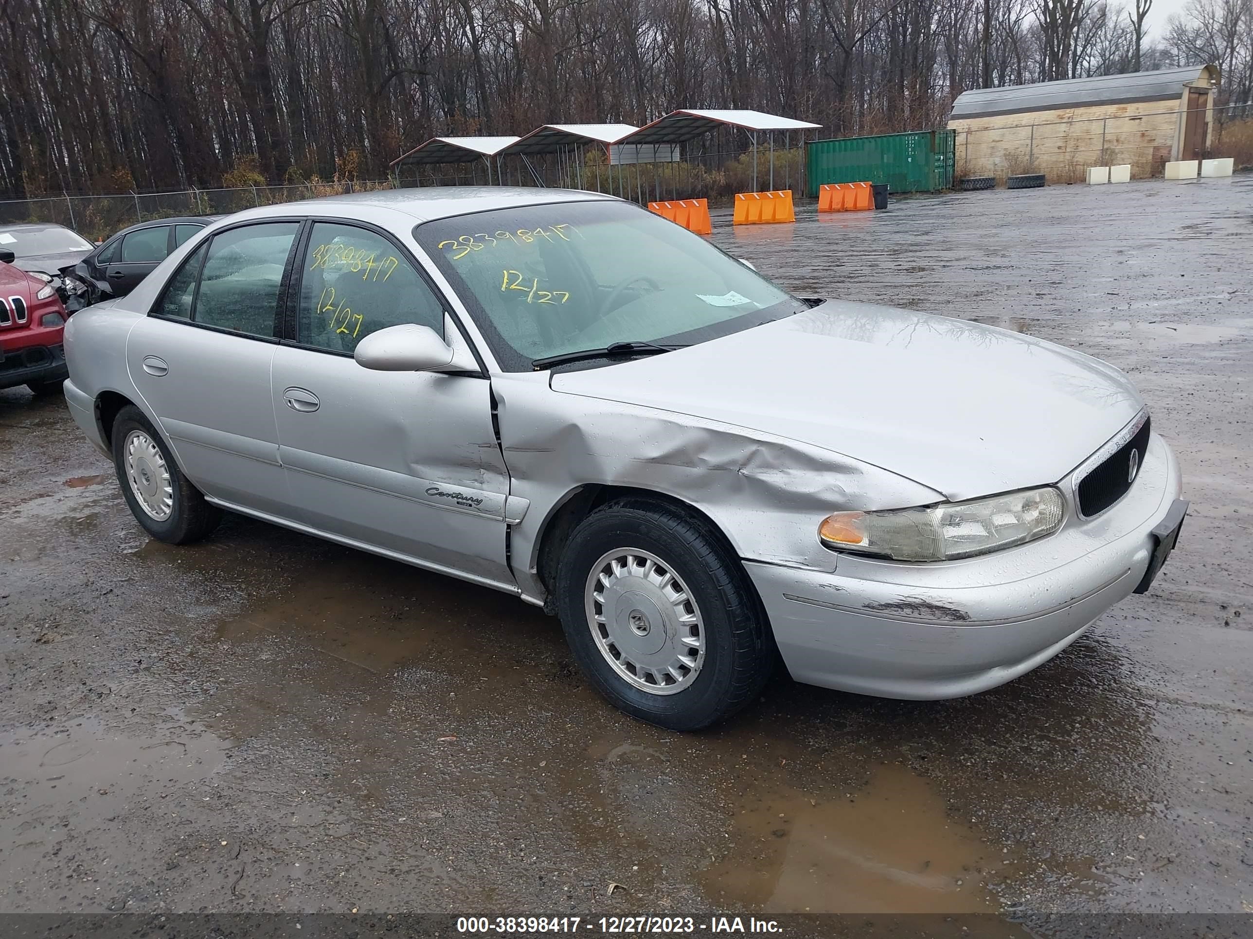 BUICK CENTURY 2000 2g4wy55j7y1269822