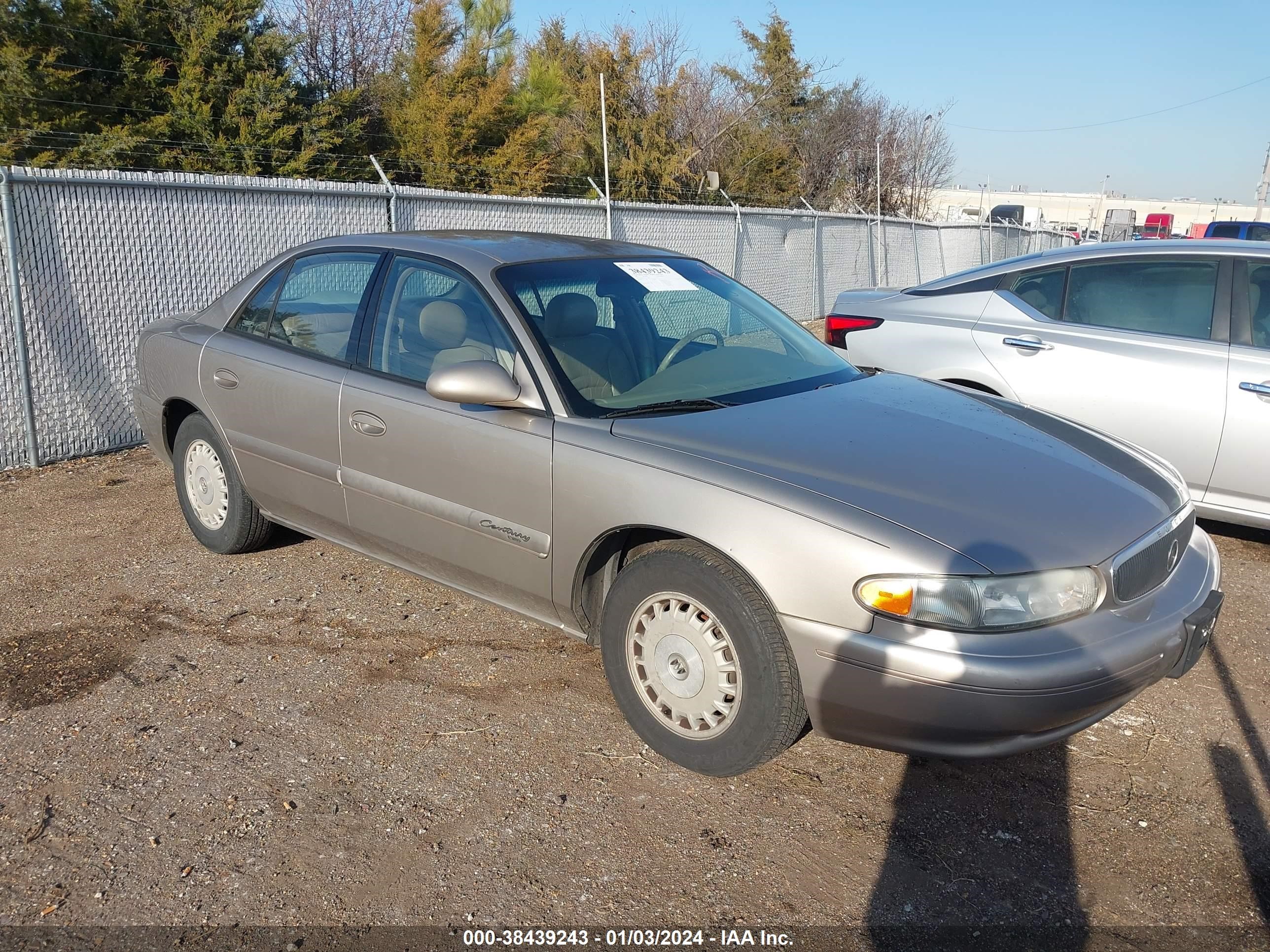 BUICK CENTURY 2001 2g4wy55j811240691